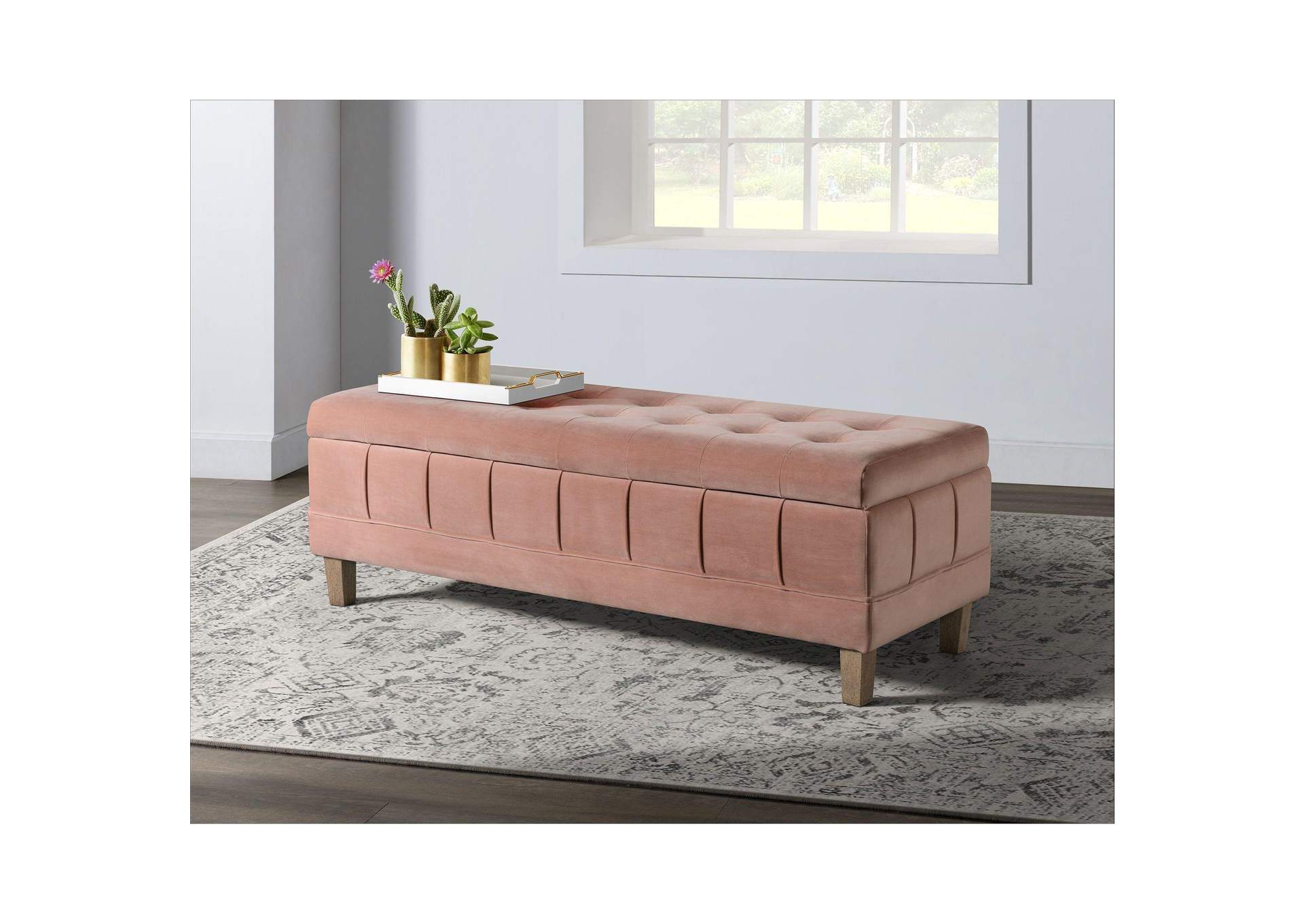 Crosby Bench Royale Blush With 3A image 1