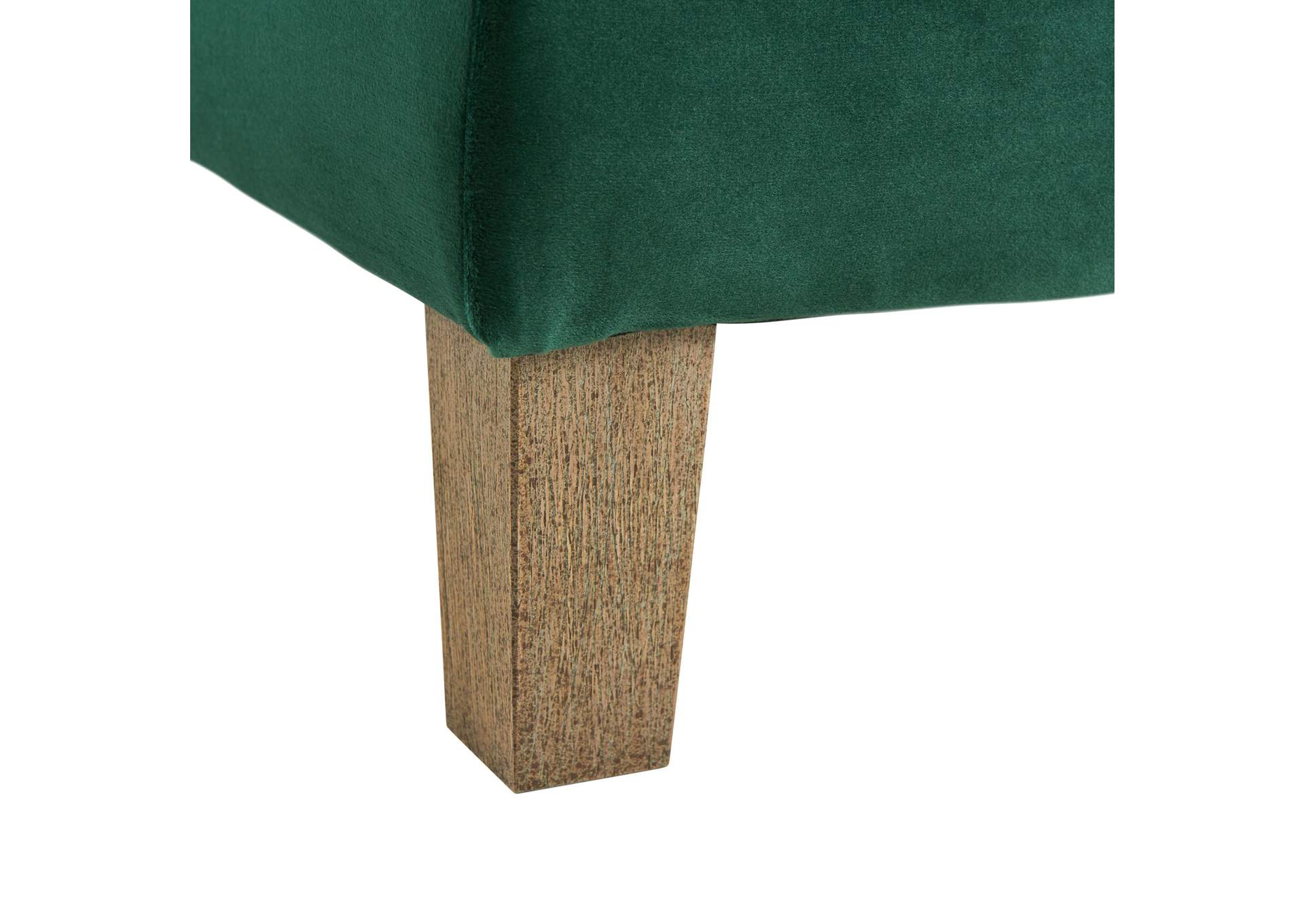 Crosby Bench Royale Evergreen