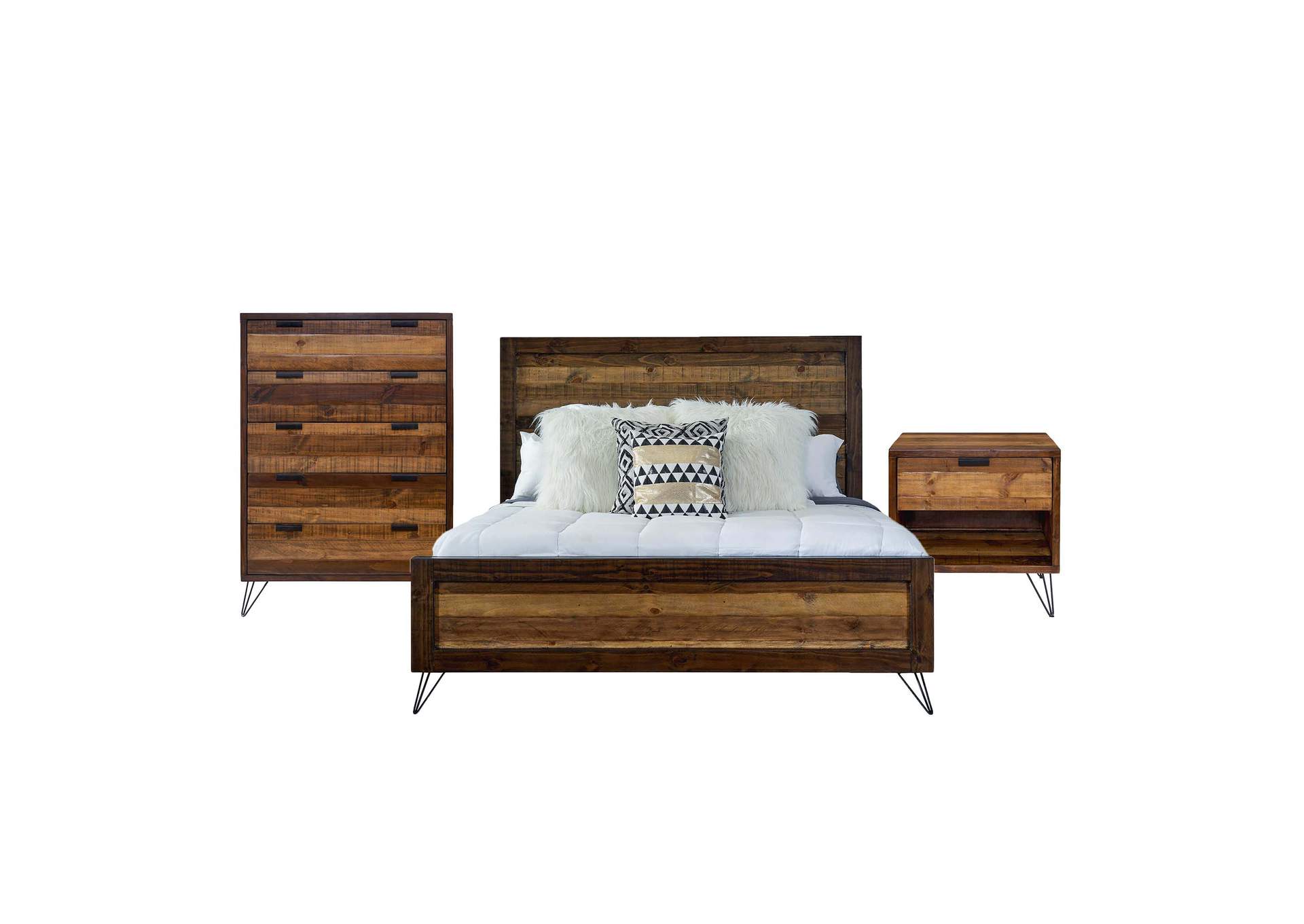 Cruz King 3 Piece Bedroom Set image 6
