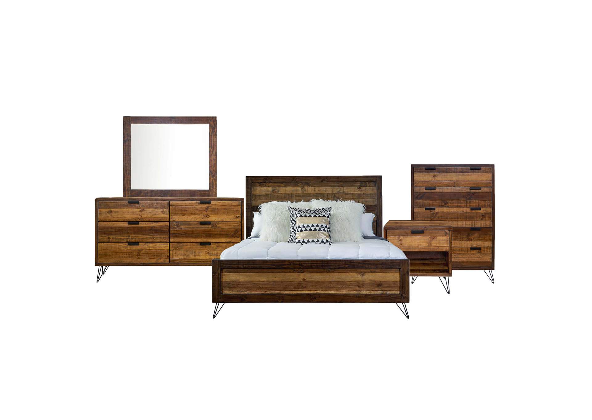 Cruz Queen 5 Piece Bedroom Set image 3