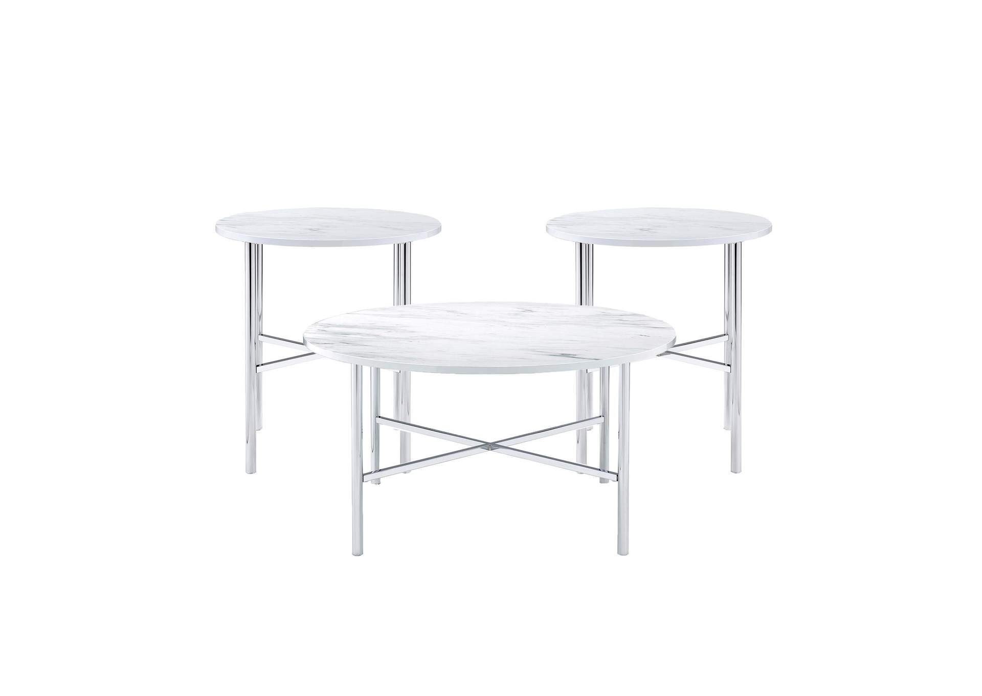 Cyrus 3 Piece Occasional Table Set Set image 3
