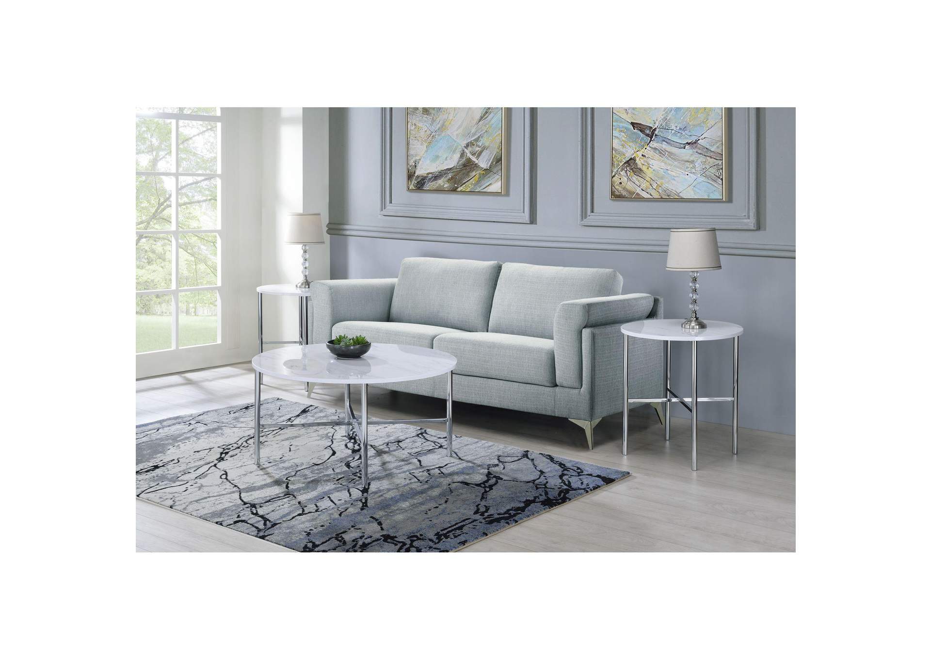 Cyrus 3 Piece Occasional Table Set Set image 1