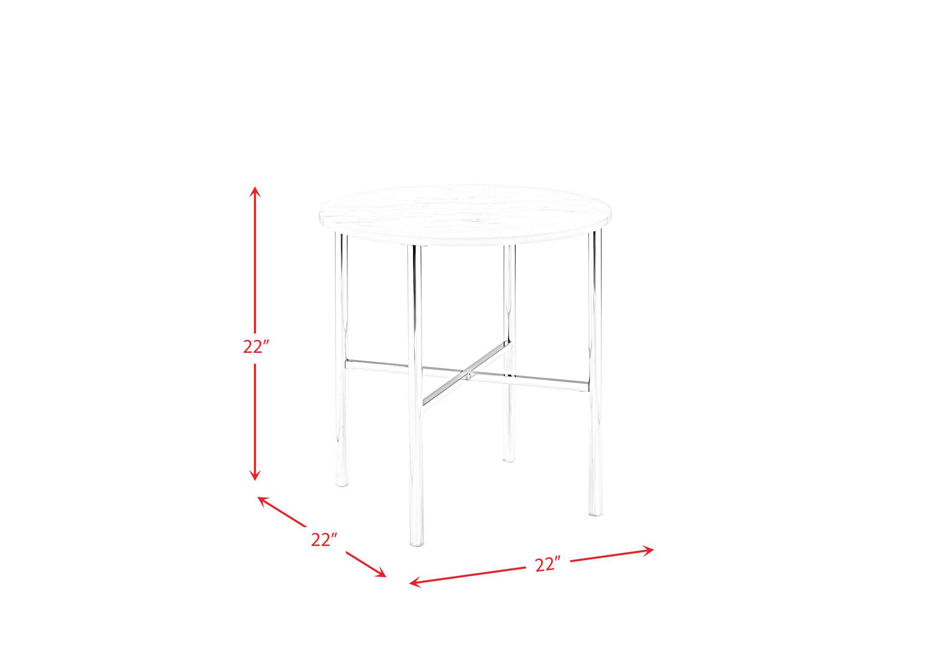 Cyrus 3 Piece Occasional Table Set Set image 8
