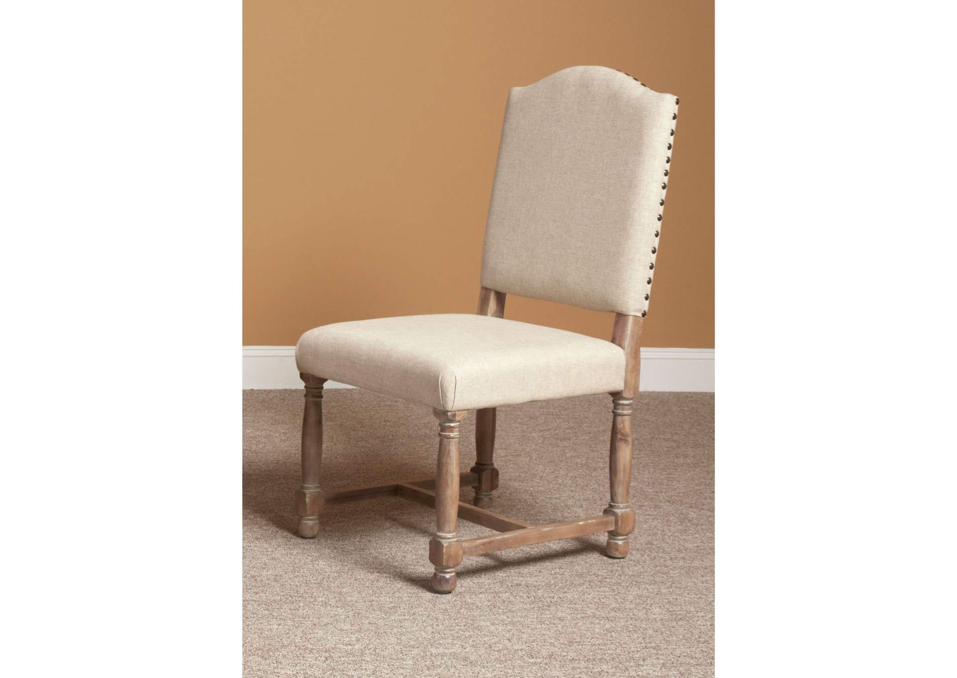 D680 - 43 Callista - Upholstered Side Chair - Beach