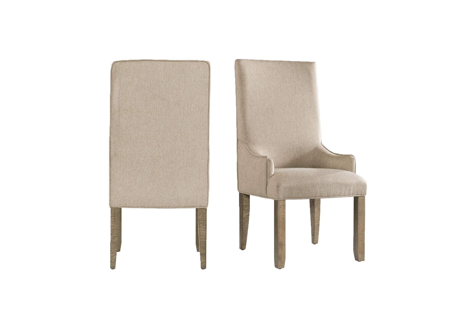 Stone Parson Arm Chair Gray Finish 2 Per Pack image 3