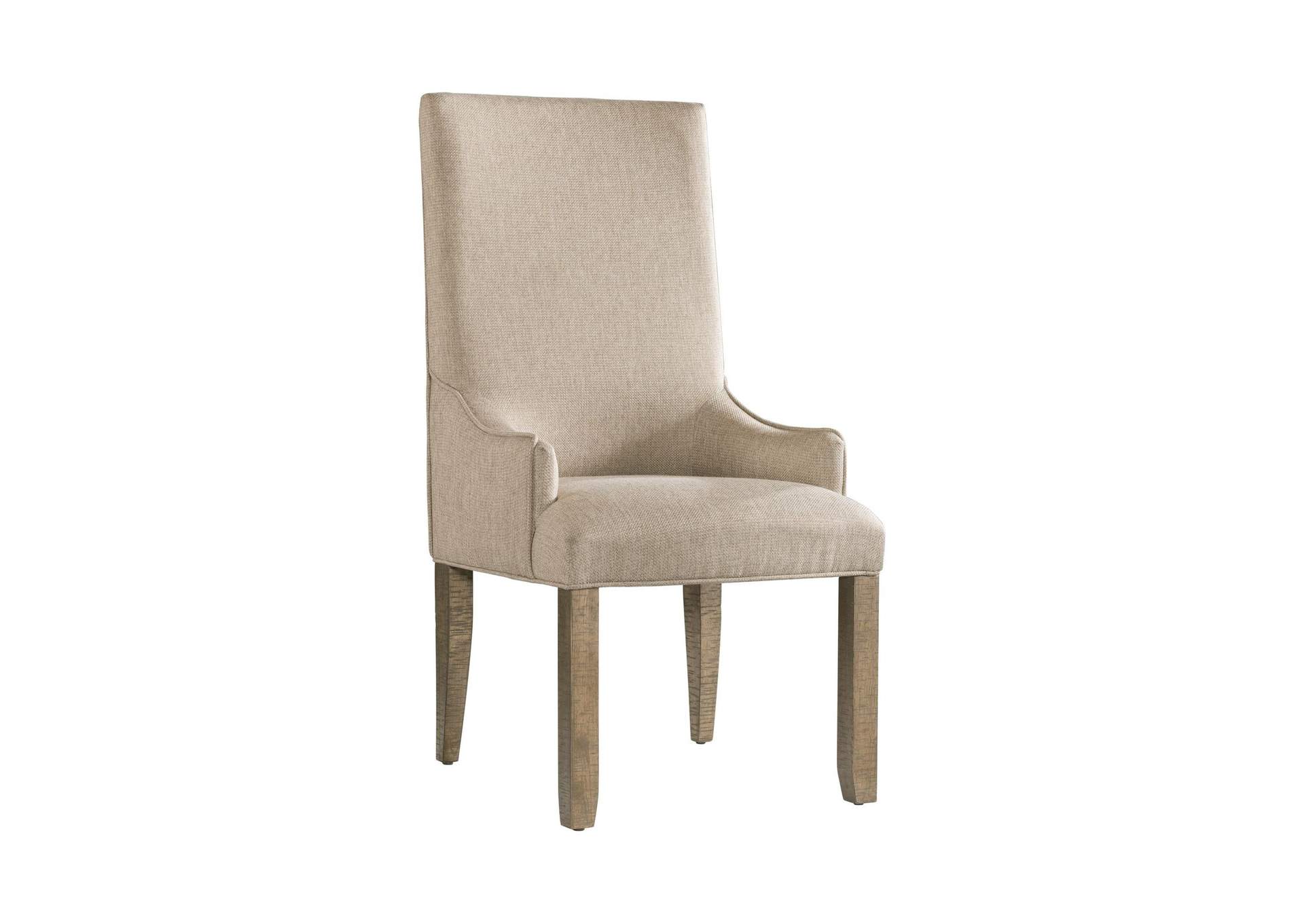 Stone Parson Arm Chair Gray Finish 2 Per Pack image 4