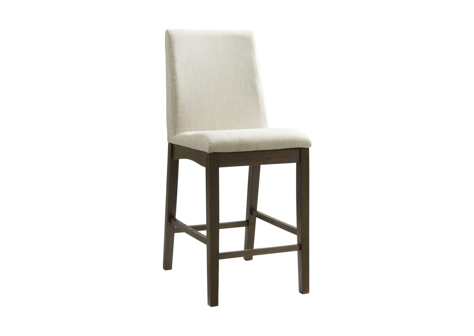 Dapper Counter Side Chair Walnut Finish Two Per Carton image 9