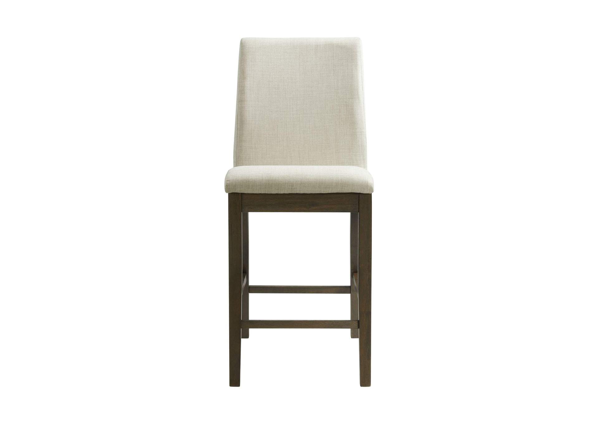Dapper Counter Side Chair Walnut Finish Two Per Carton image 11