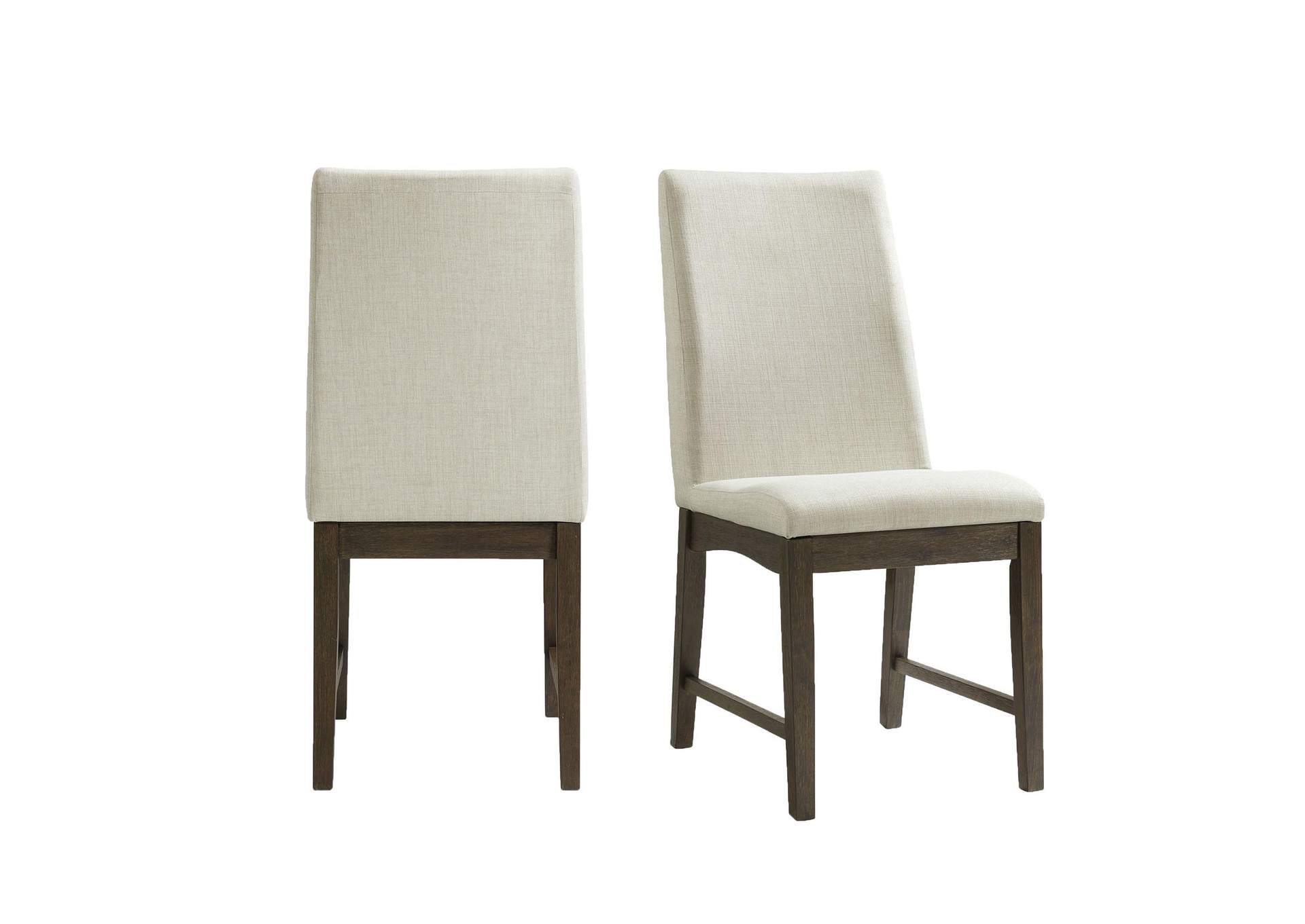 Dapper Dining Side Chair Walnut Finish 2 Per Pack image 3