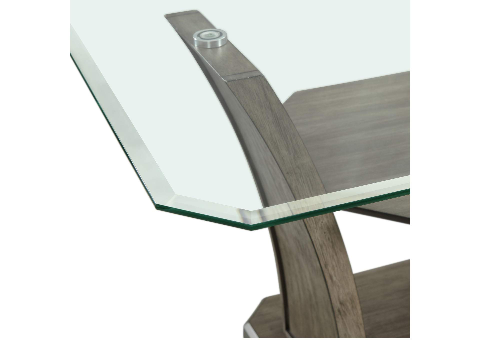 Dapper Grey Rectangular Counter Table image 4