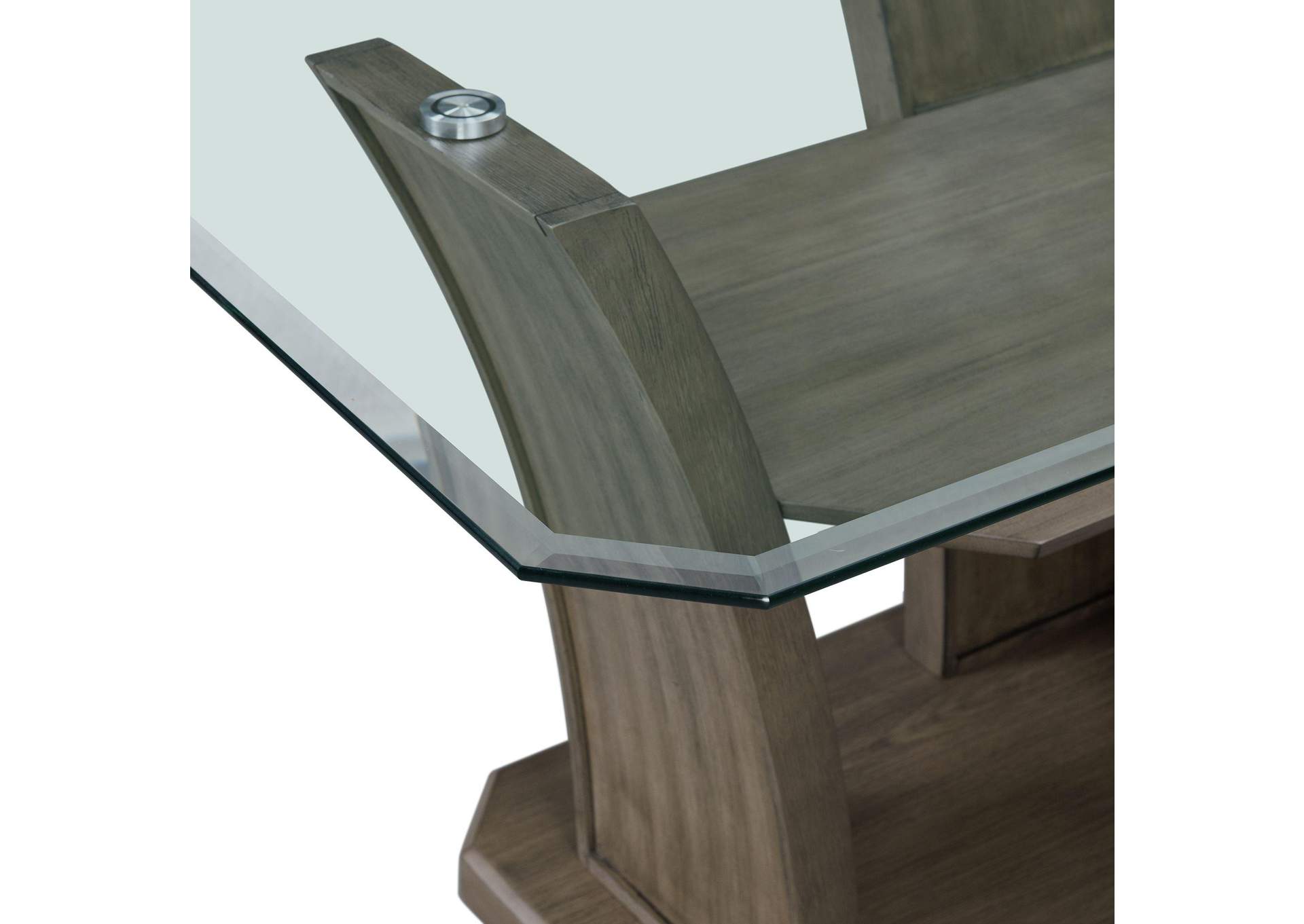 Dapper Grey Rectangular Dining Table image 3