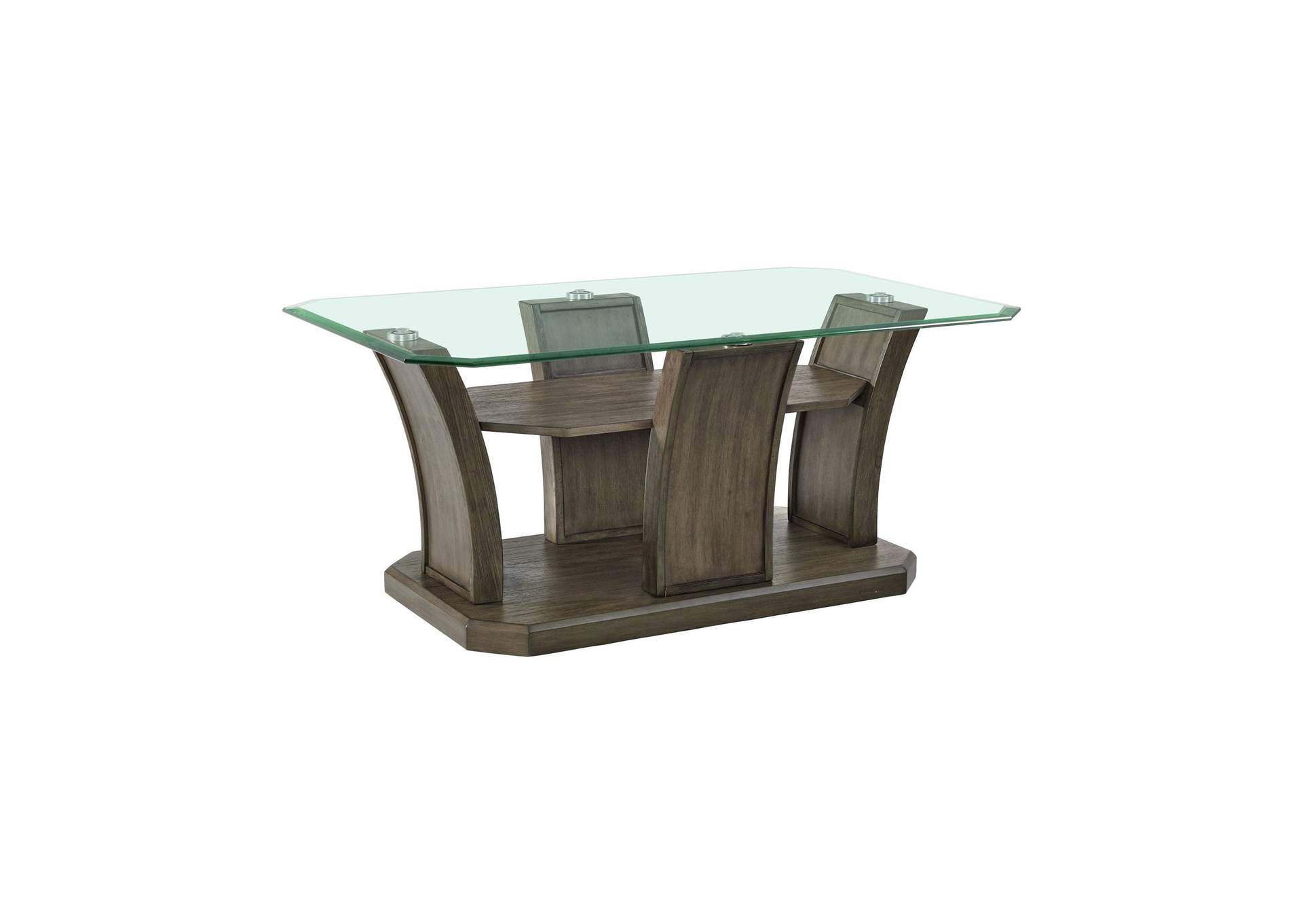 Dapper Rectangular Coffee Table Grey image 9