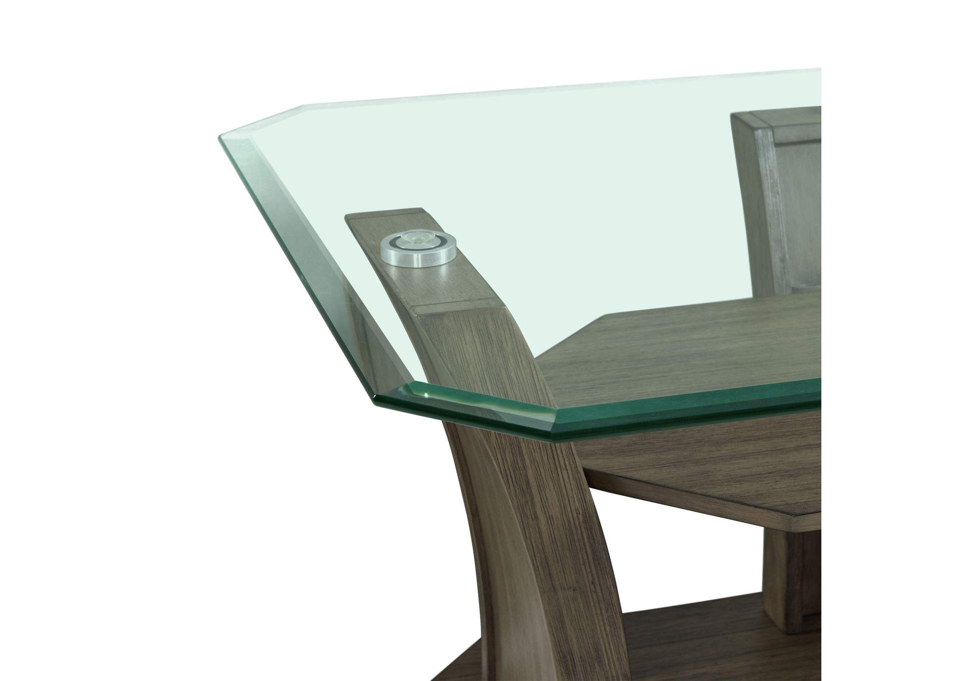 Dapper Rectangular Coffee Table Grey image 3