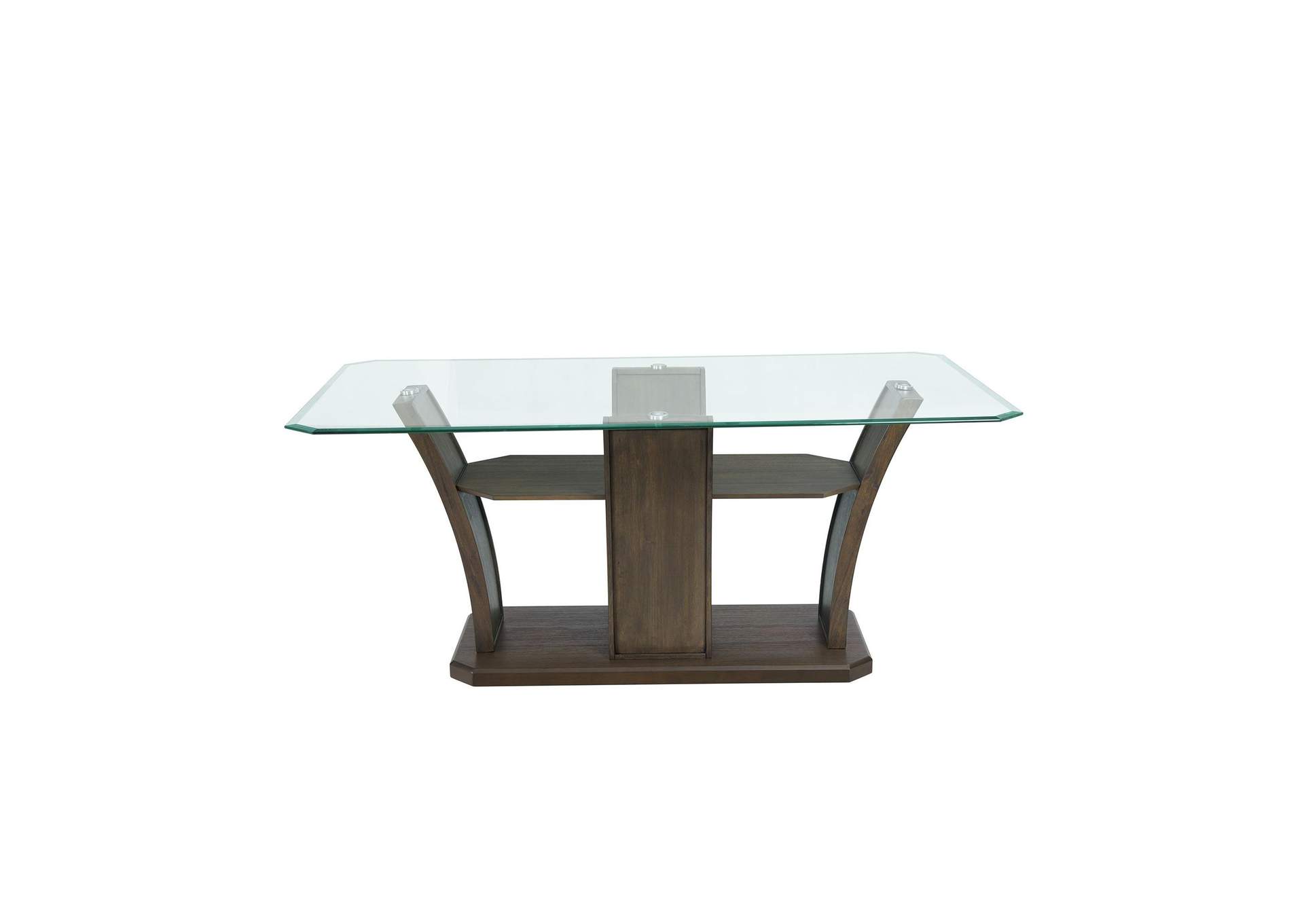 Dapper Rectangular Standard Dining Table In Walnut image 9