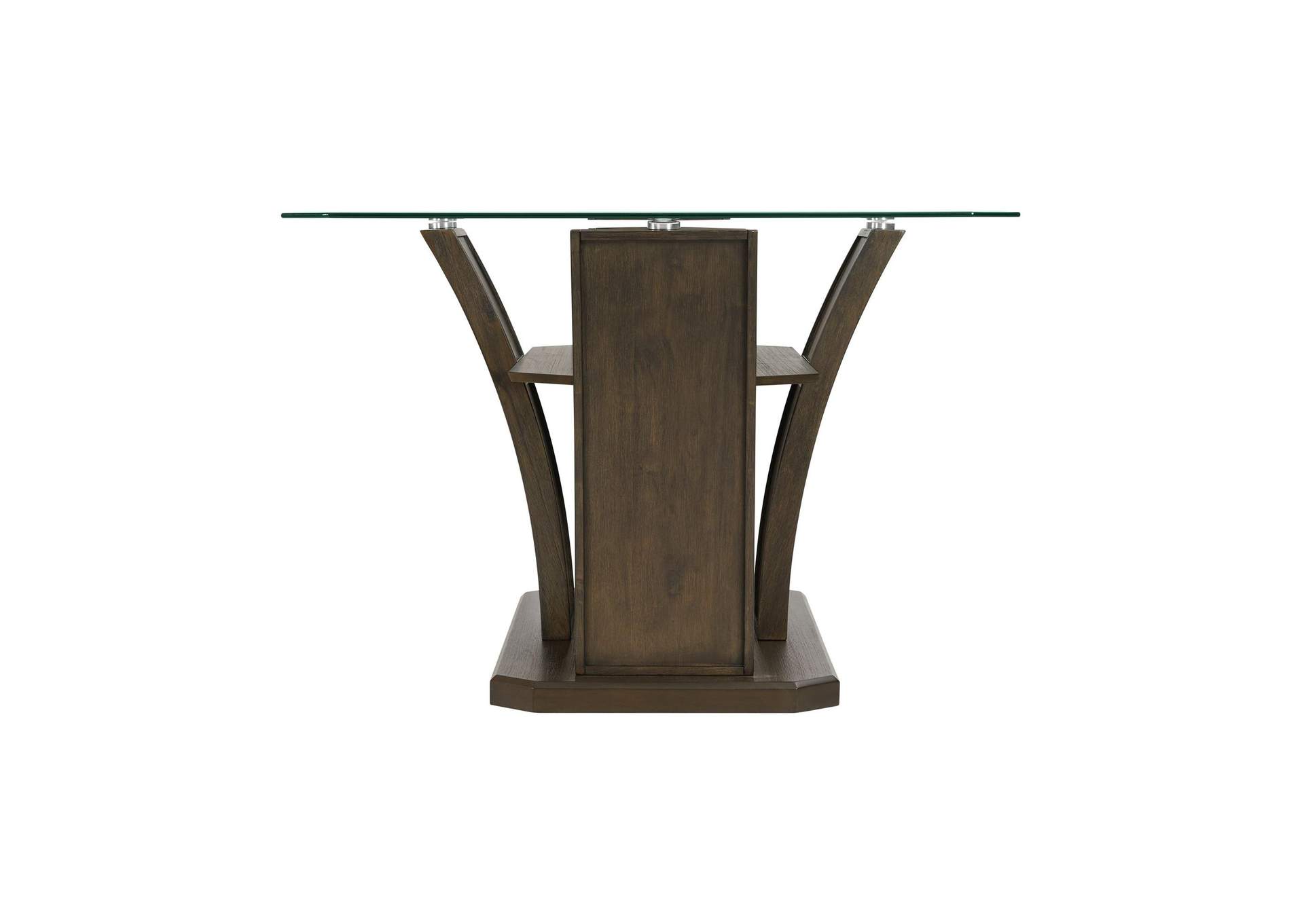 Dapper Rectangular Standard Dining Table In Walnut image 10