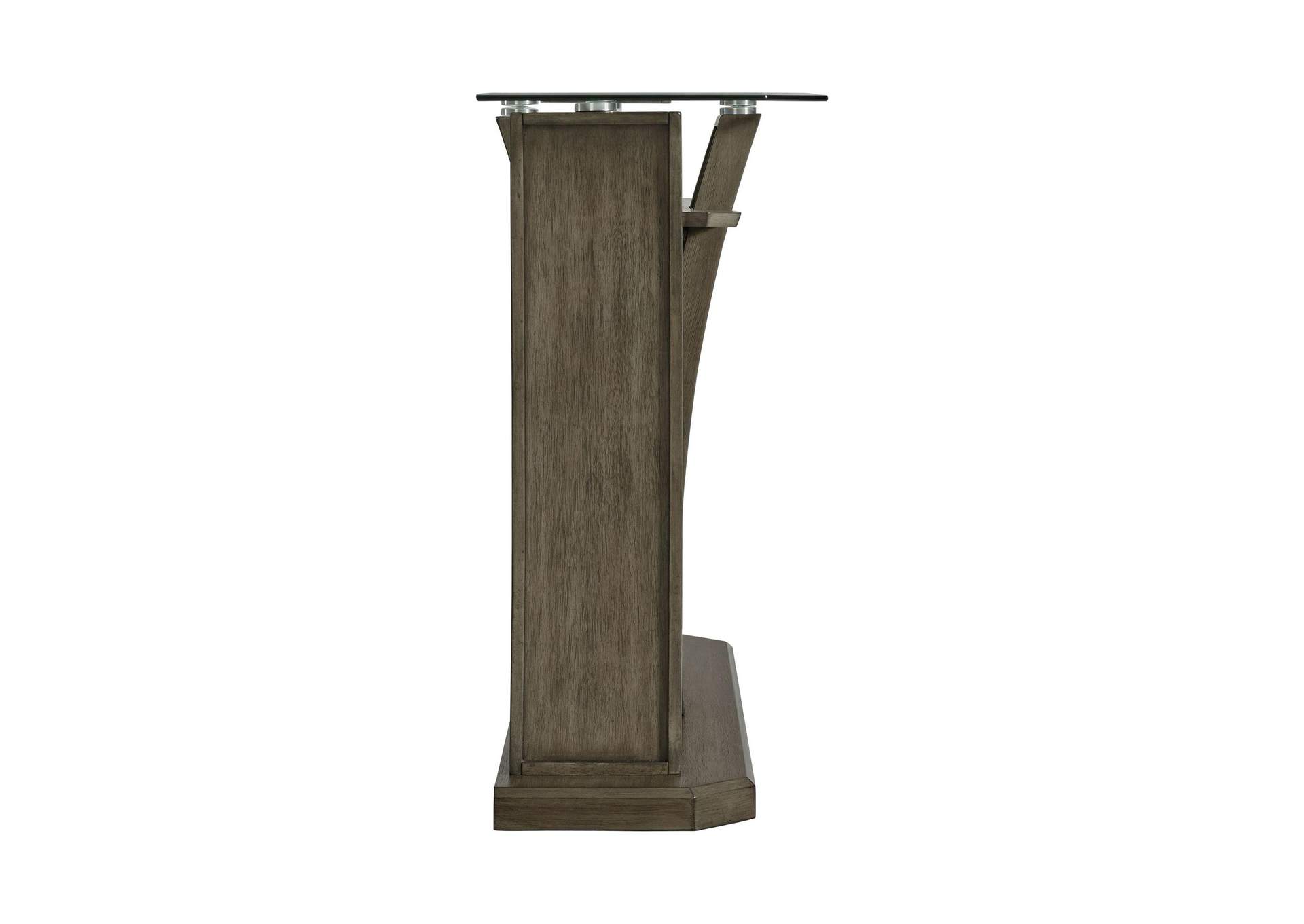 Dapper Rectangular Sofa Table Grey image 10