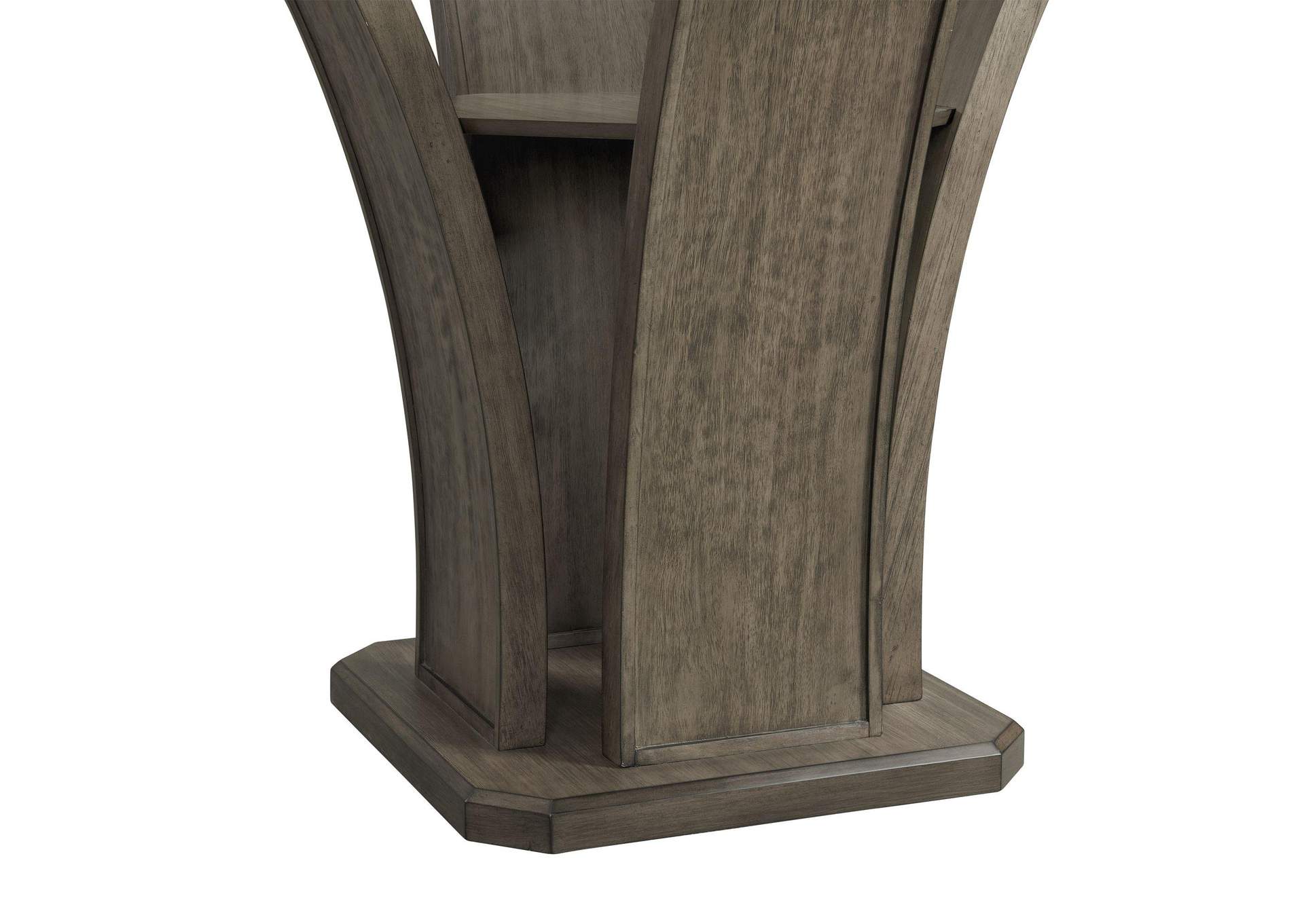 Dapper Grey Round Counter Table image 5