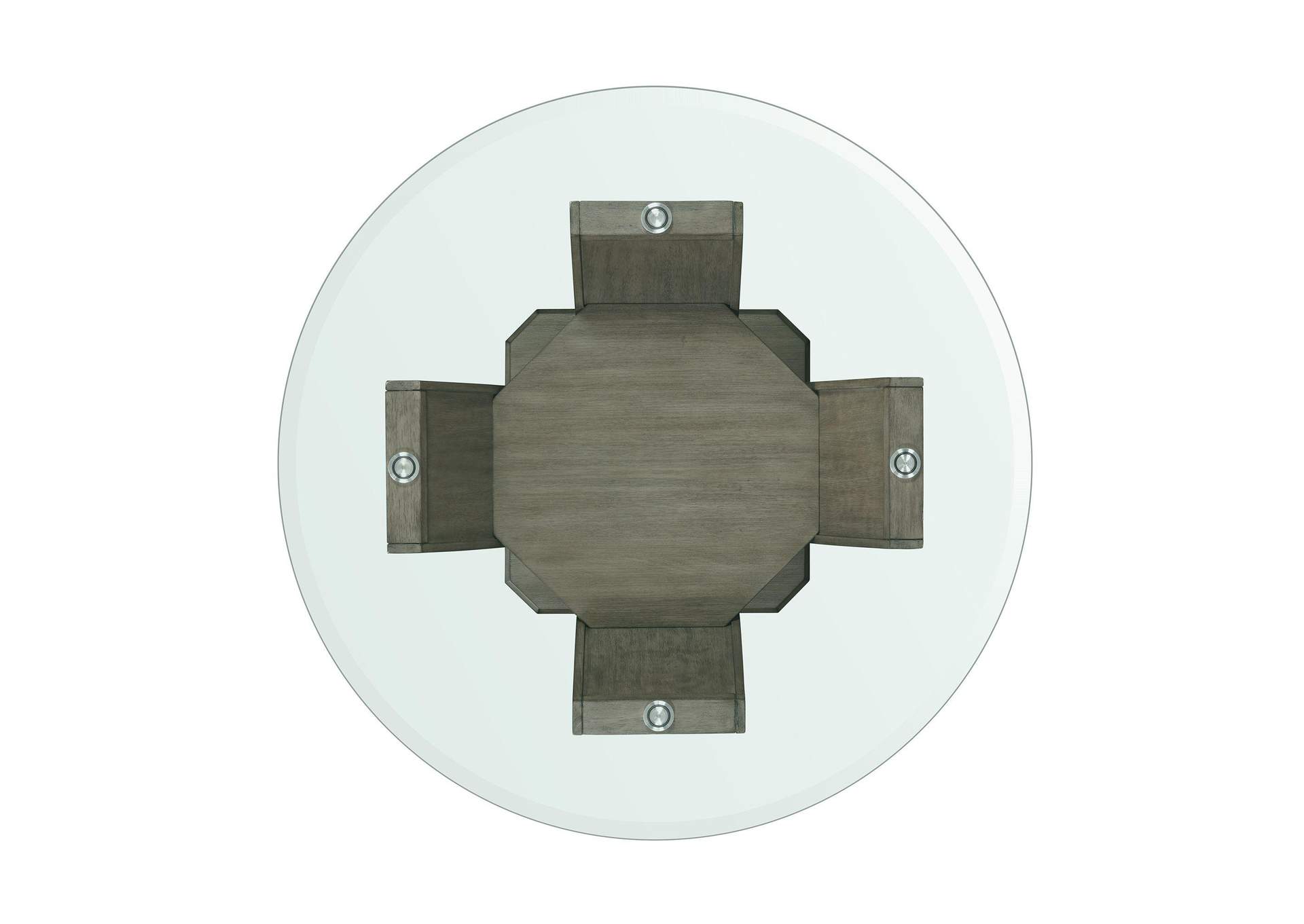 Dapper Grey Round Counter Table image 6