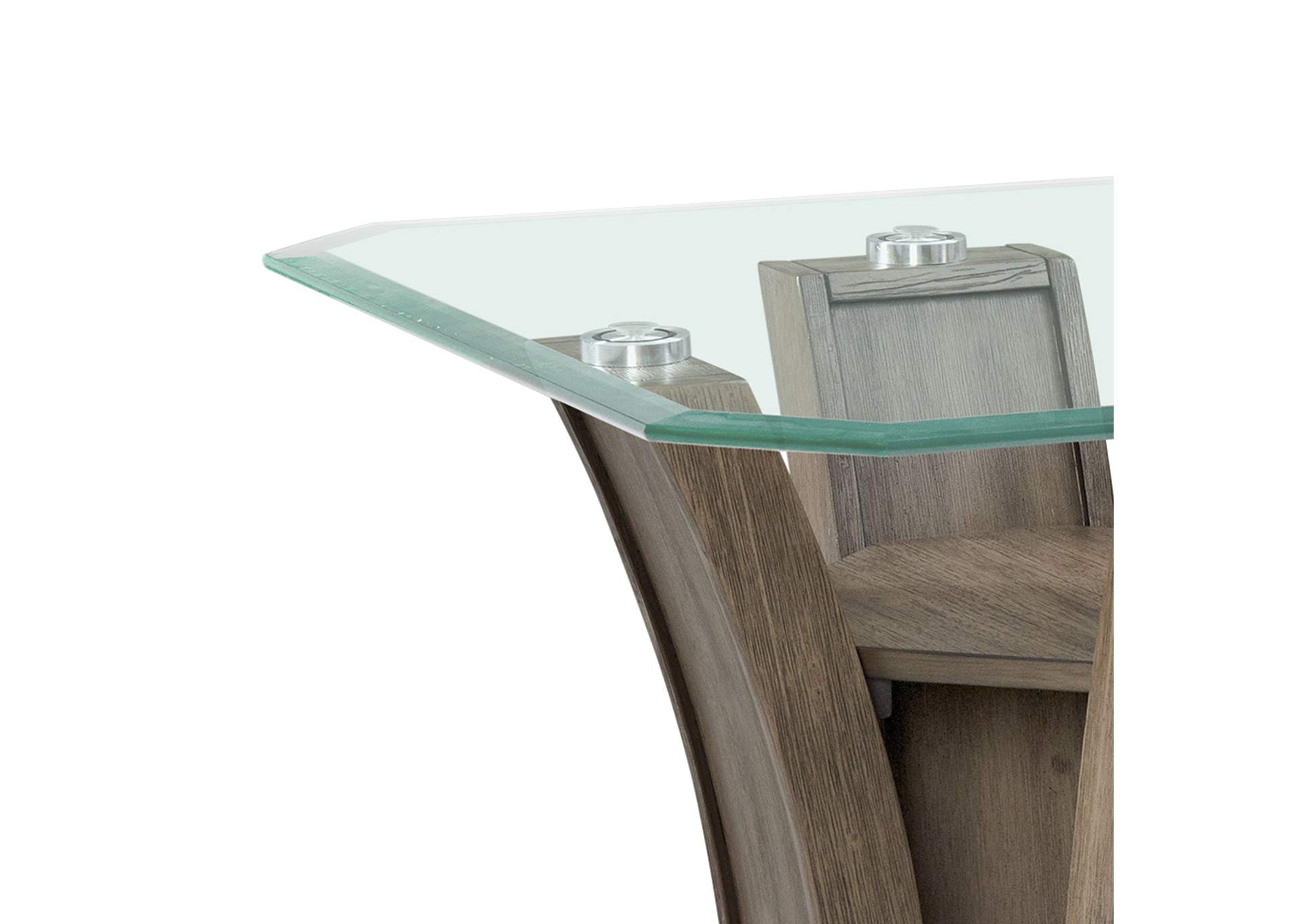Dapper Square End Table Grey image 7