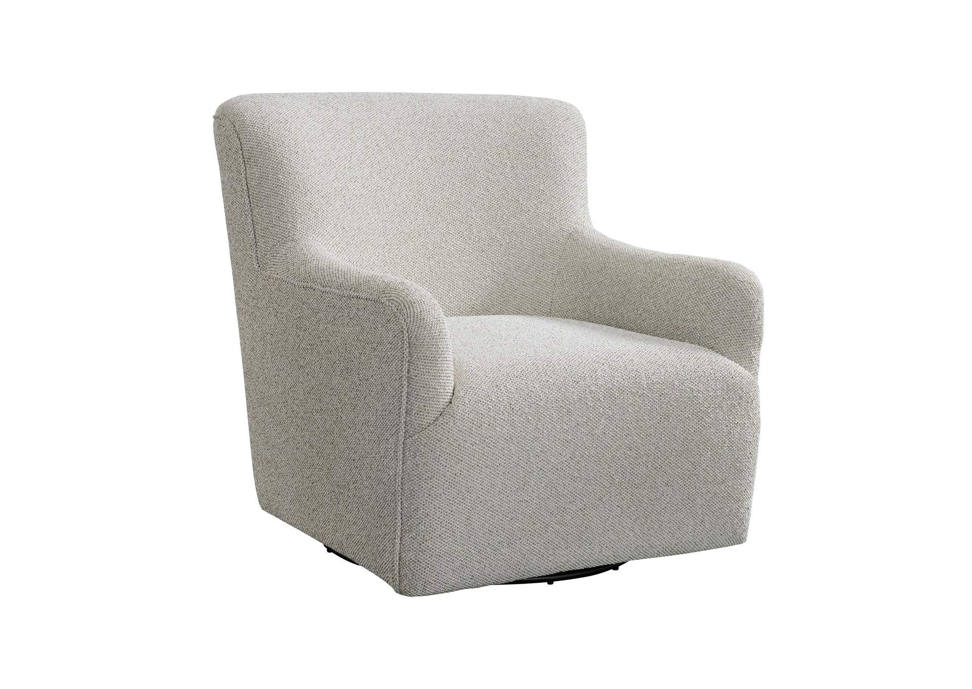 Deacon Swivel Chair In Gellar Marble image 3