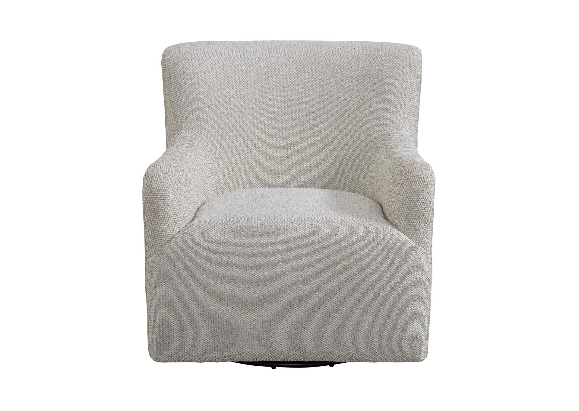 Deacon Swivel Chair In Gellar Marble image 4