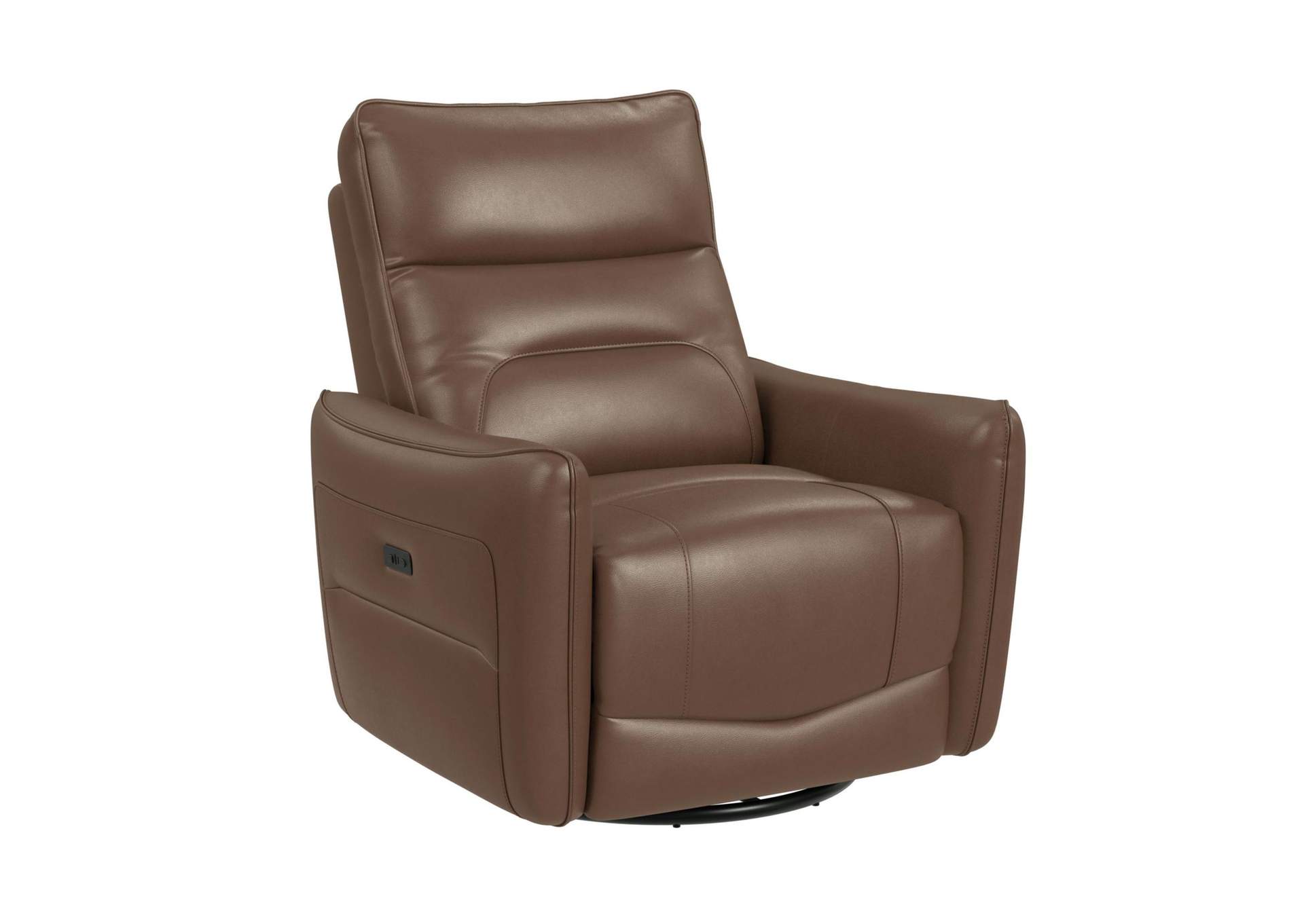 Deco P1 Recliner With Glider And Swivel In Del Mar Camel image 3