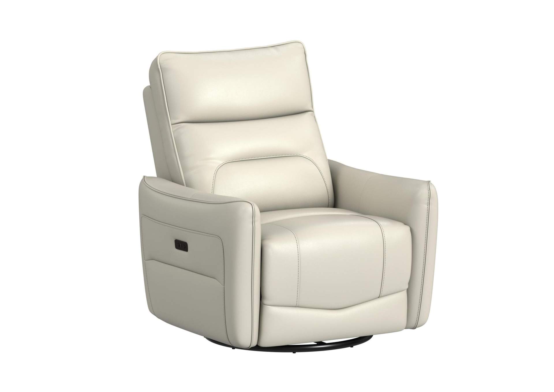 Deco P1 Recliner With Glider And Swivel In Del Mar Cream image 7