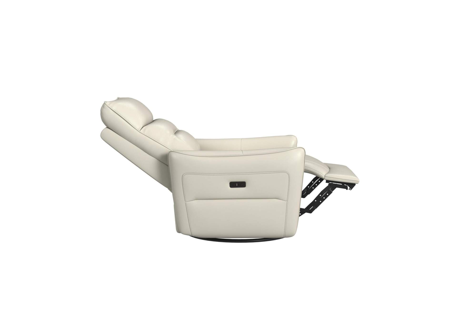 Deco P1 Recliner With Glider And Swivel In Del Mar Cream image 9