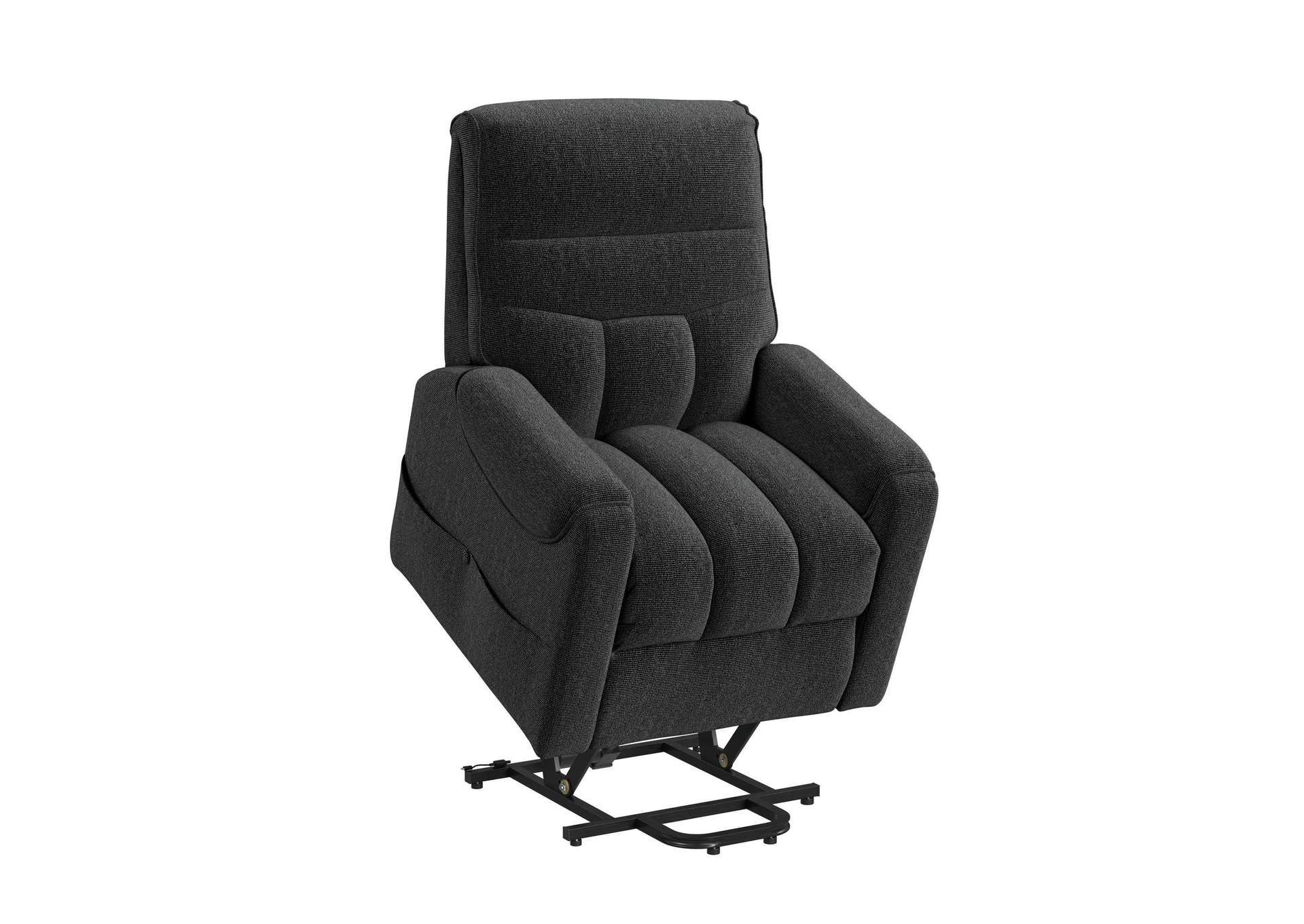 Desoto Power Lift Chair In Sahara Black image 4