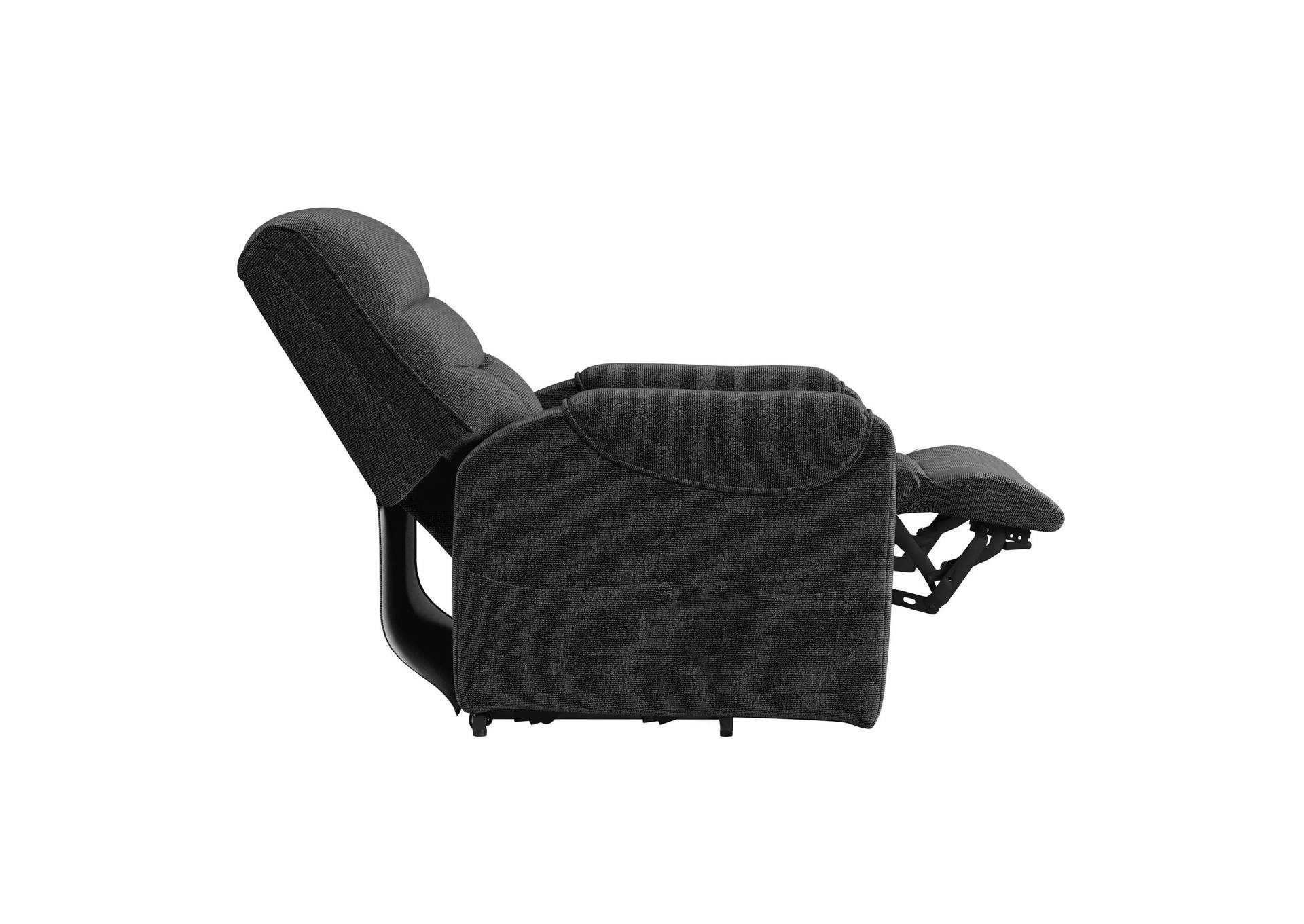 Desoto Power Lift Chair In Sahara Black image 7