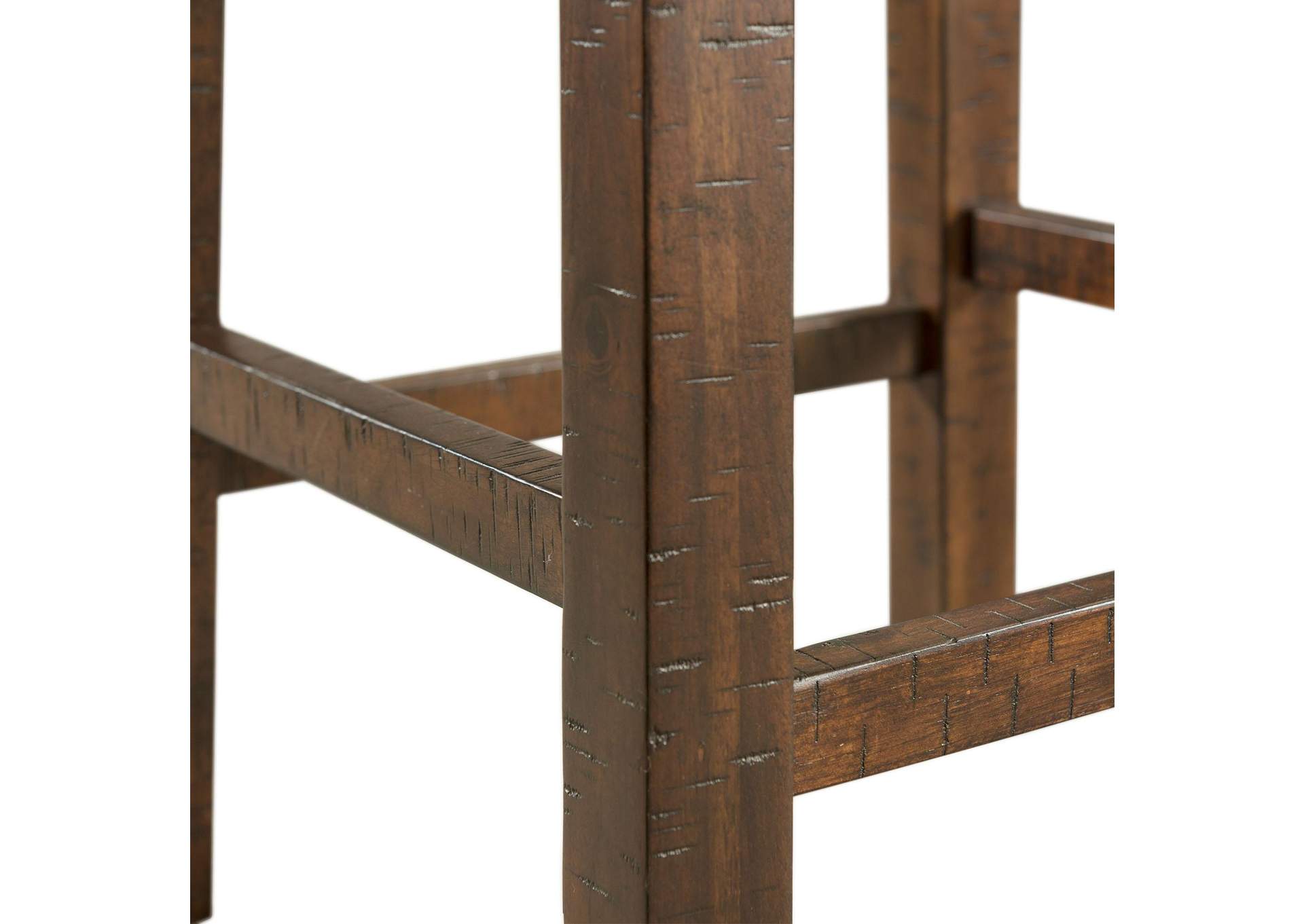Jax Bar Table Single Pack Table Three Stools In Cherry image 3