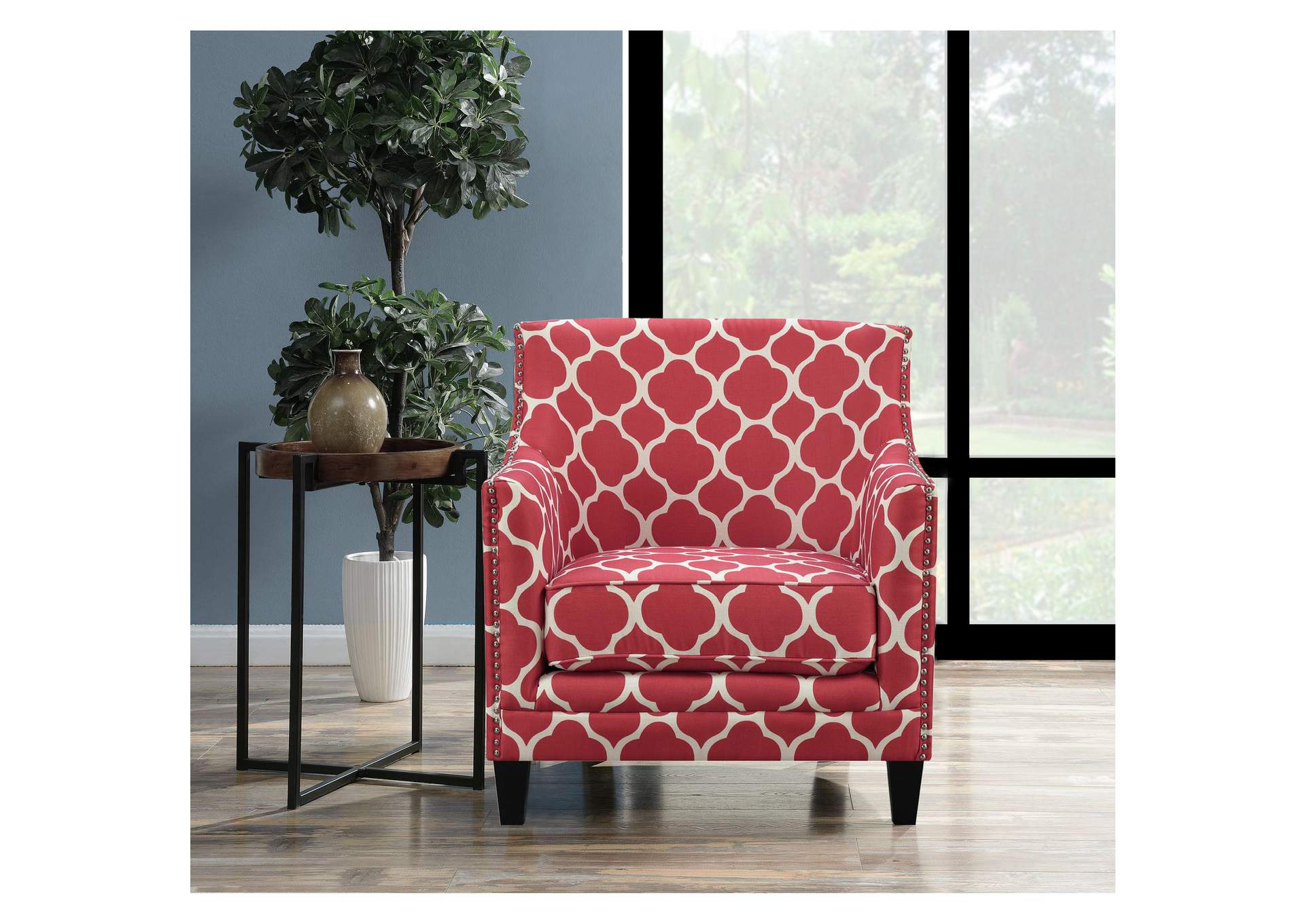 Dinah 1539B Chair Morgan Patio Red image 1