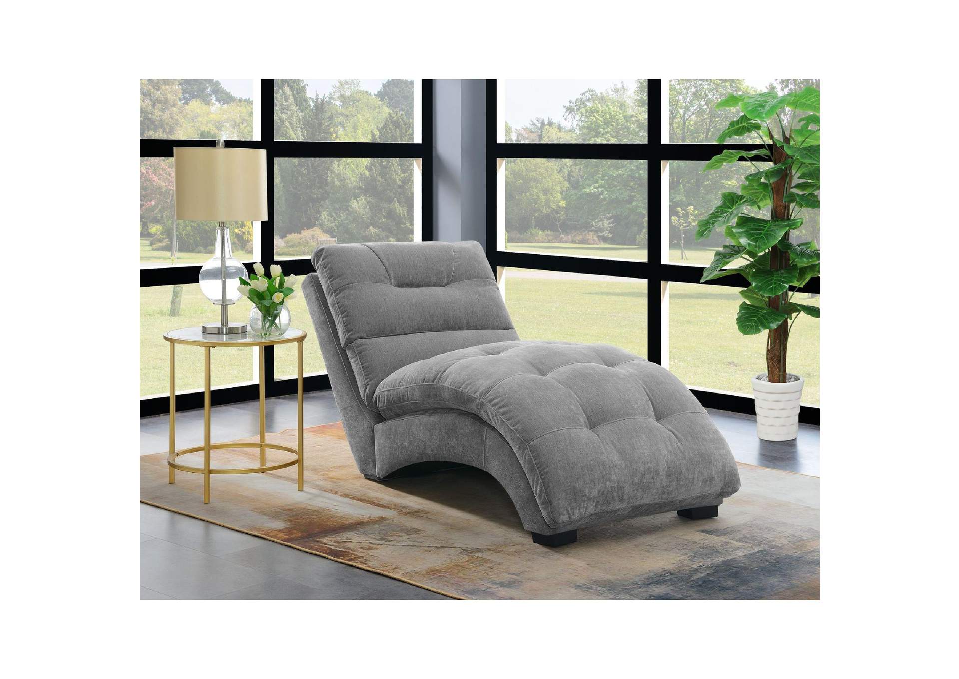 Dominick Chaise In Amigo Granite image 1