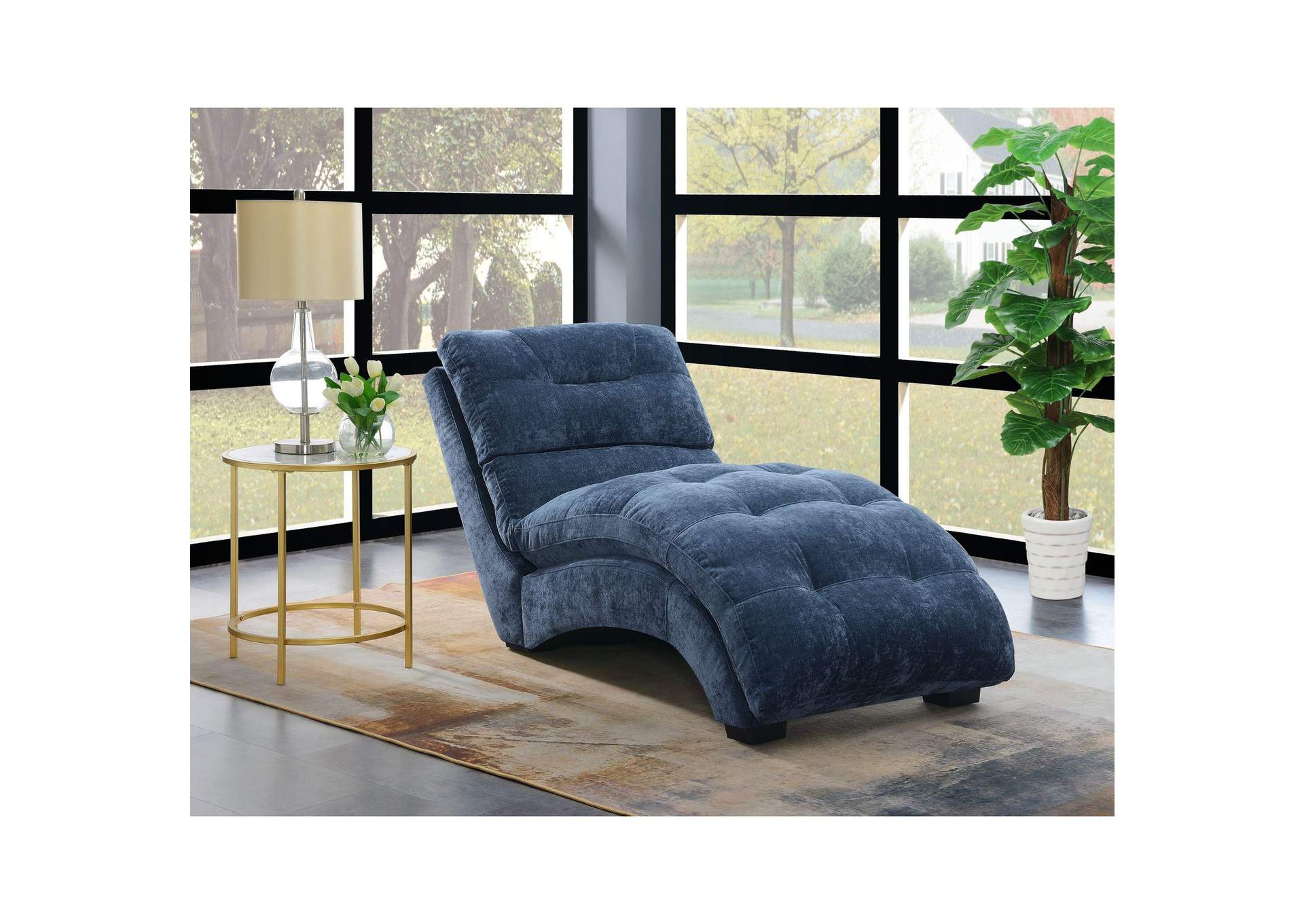 Dominick Chaise In Amigo Slate image 1