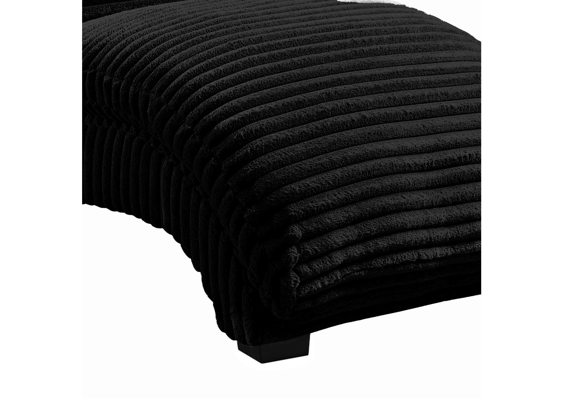 Dominick Ii Chaise In Masis Black image 4