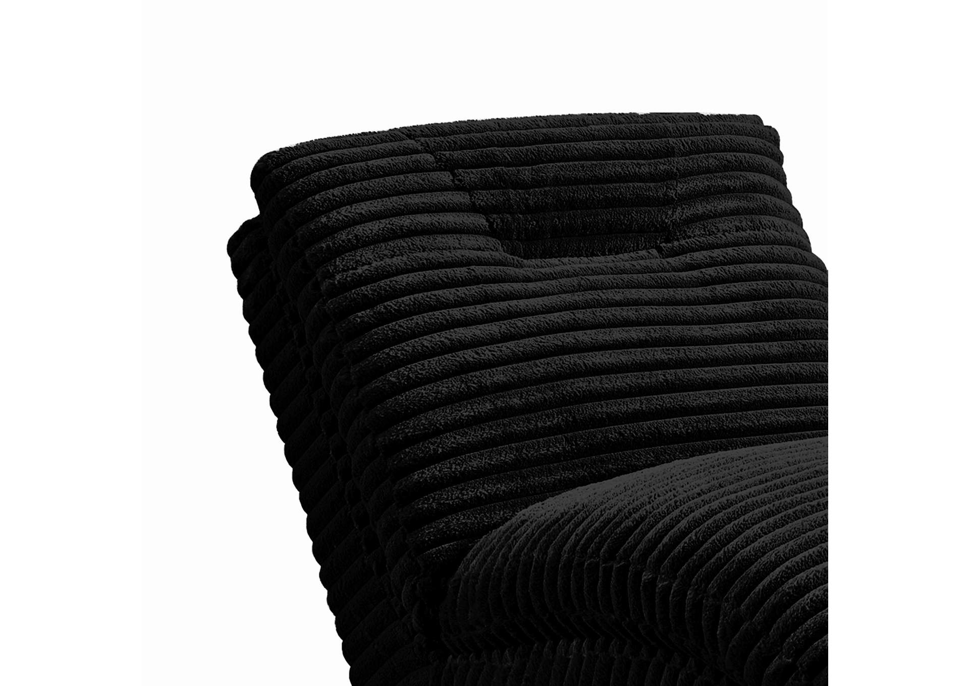 Dominick Ii Chaise In Masis Black image 3