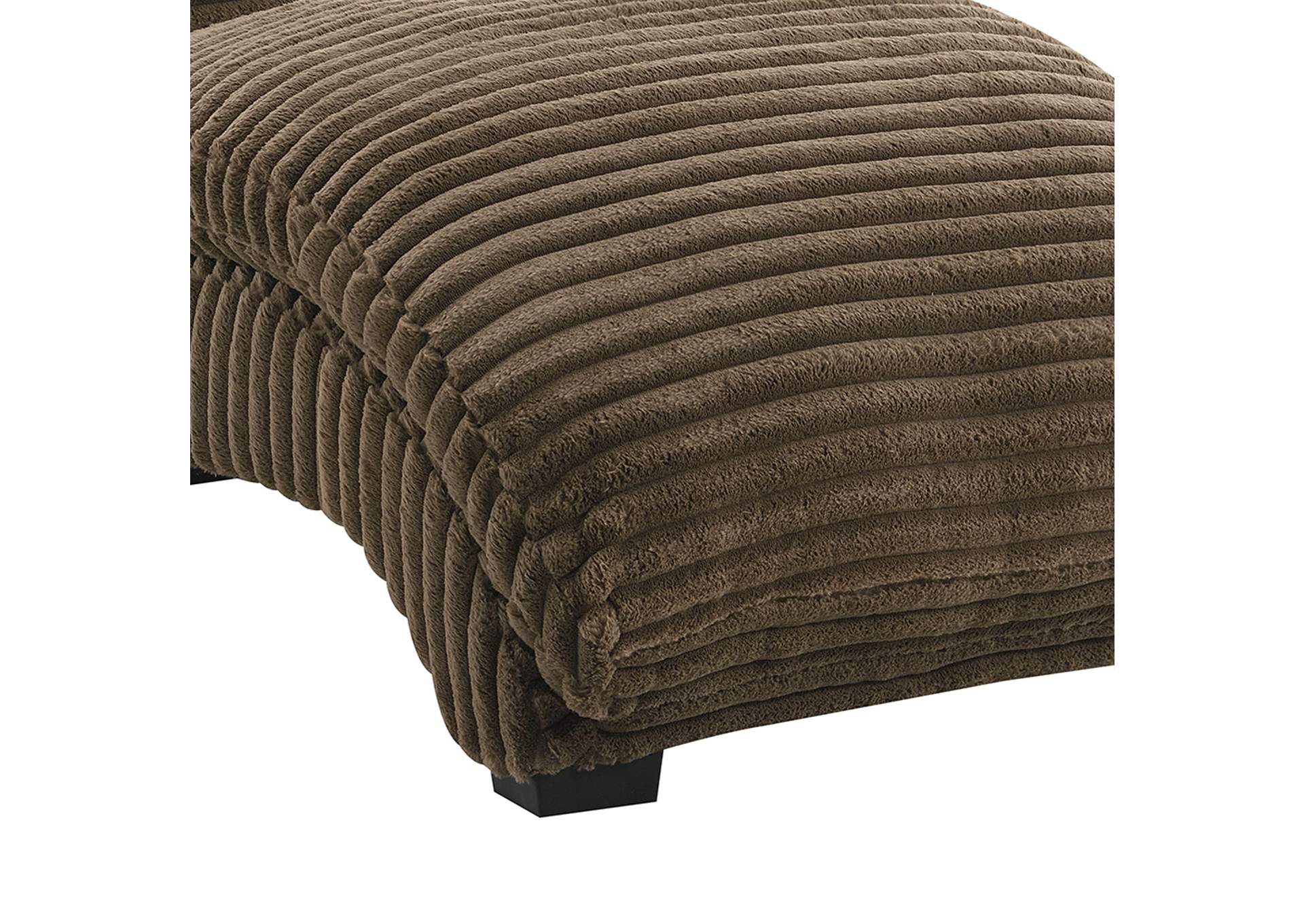 Dominick Ii Chaise In Masis Cocoa image 5