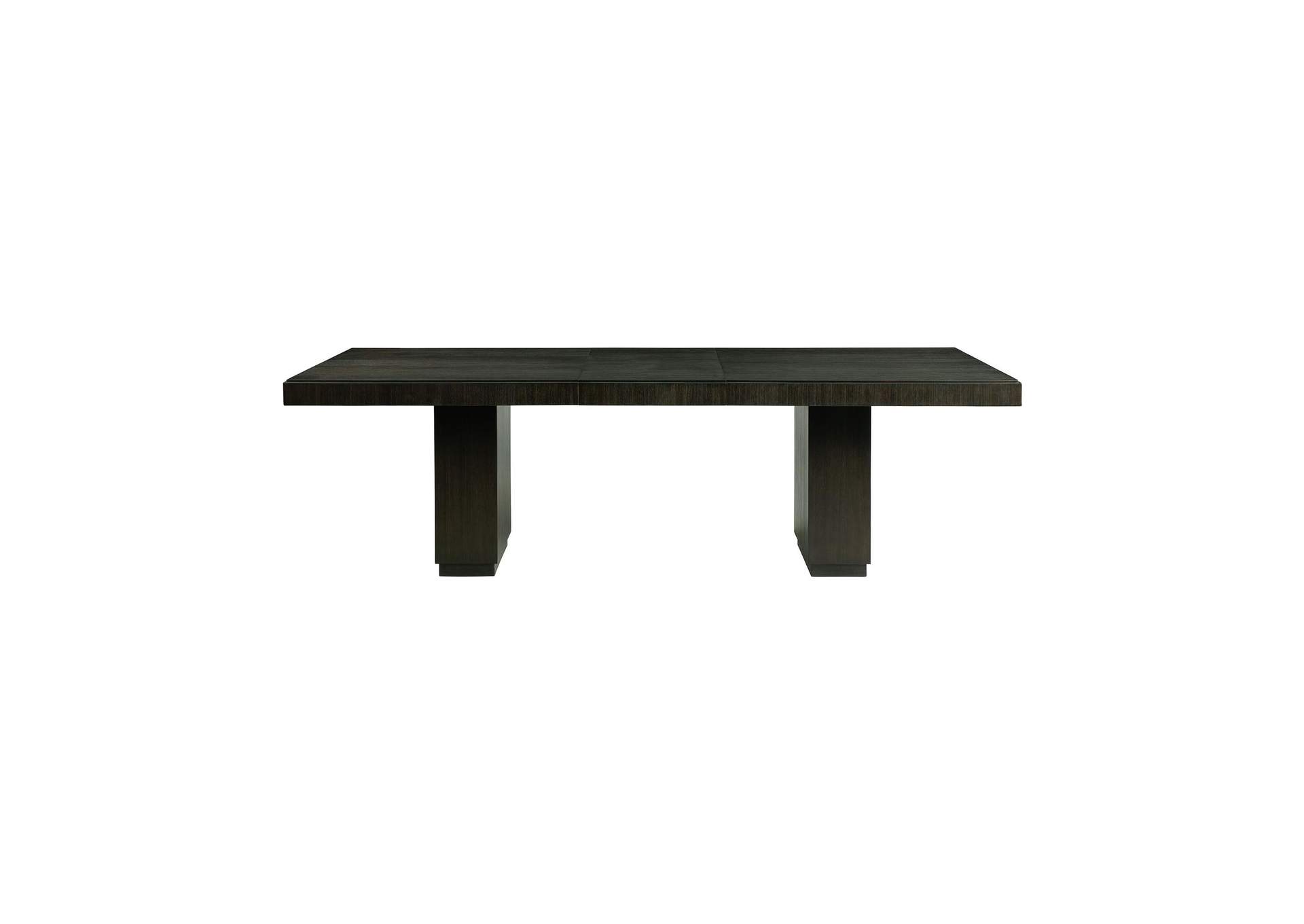Donovan Rectangular Standard Height Dining Table In Black image 8