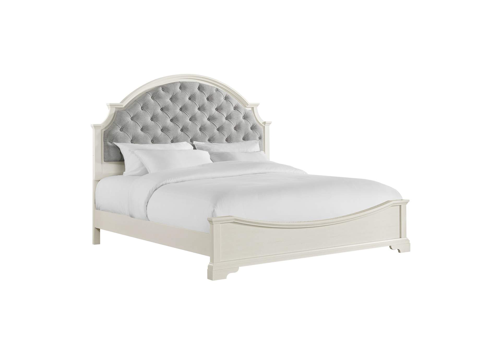 Eastwood Youth King Upholstered 3 Piece Bedroom Set In White image 20