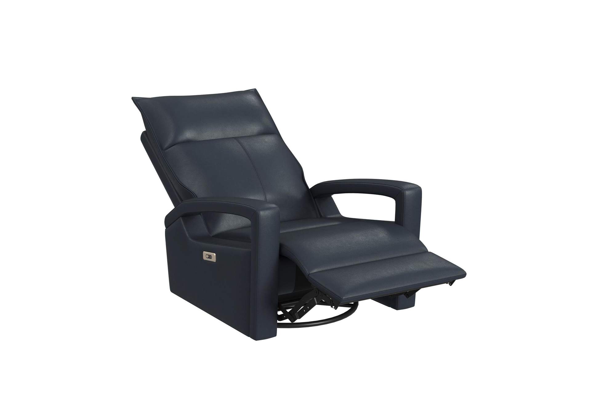 Eco P1 Recliner With Glider And Swivel In Del Mar Blue image 5