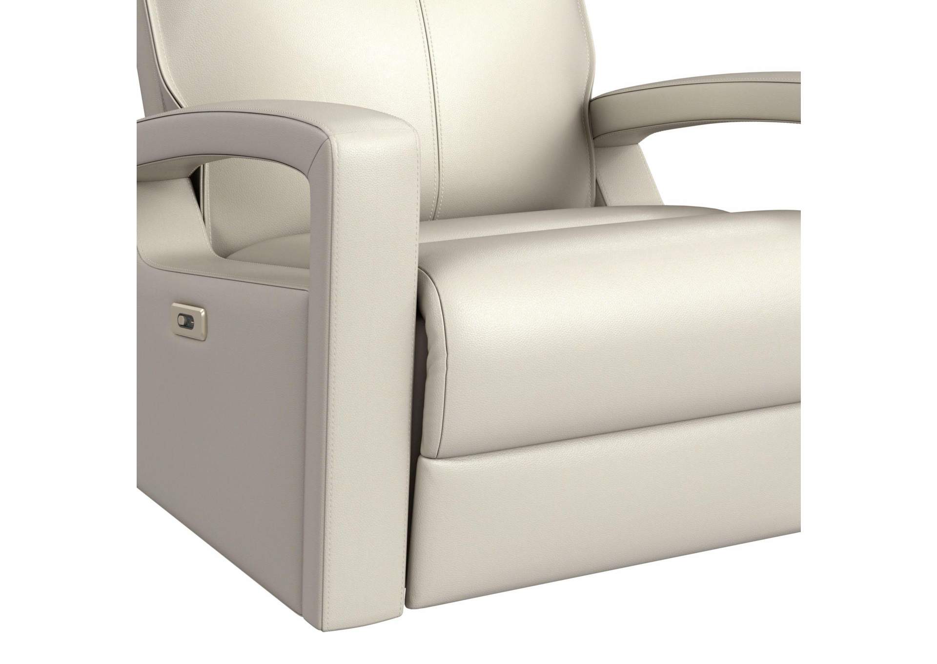 Eco P1 Recliner With Glider And Swivel In Del Mar Cream image 5