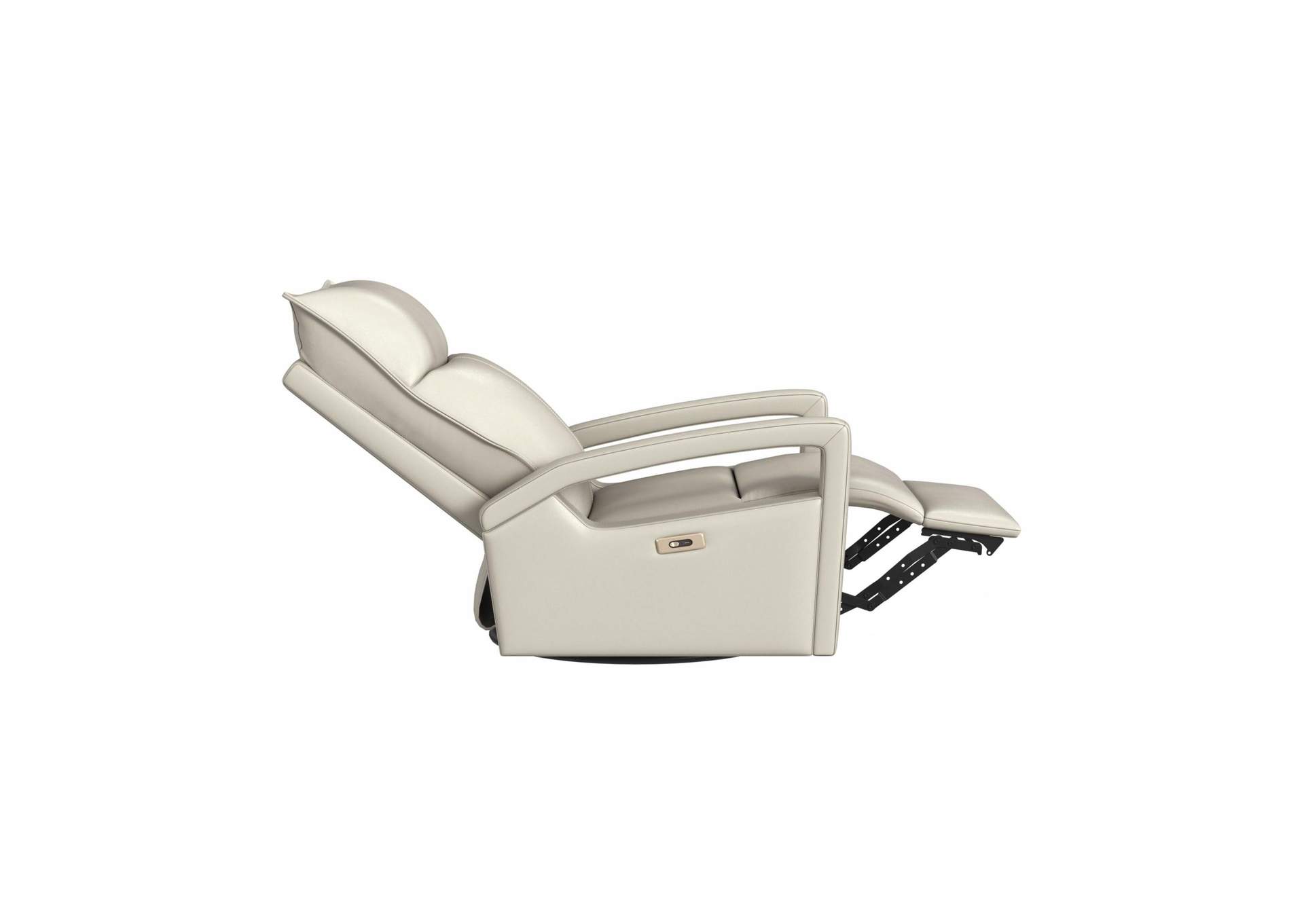 Eco P1 Recliner With Glider And Swivel In Del Mar Cream image 11