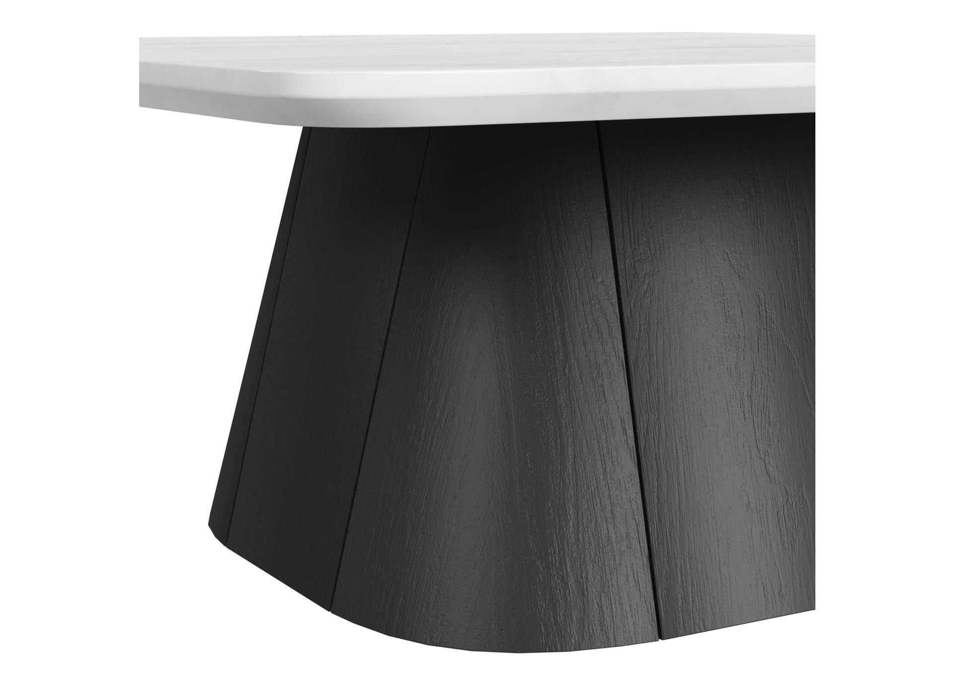 Edison Coffee Table In White And Black image 4