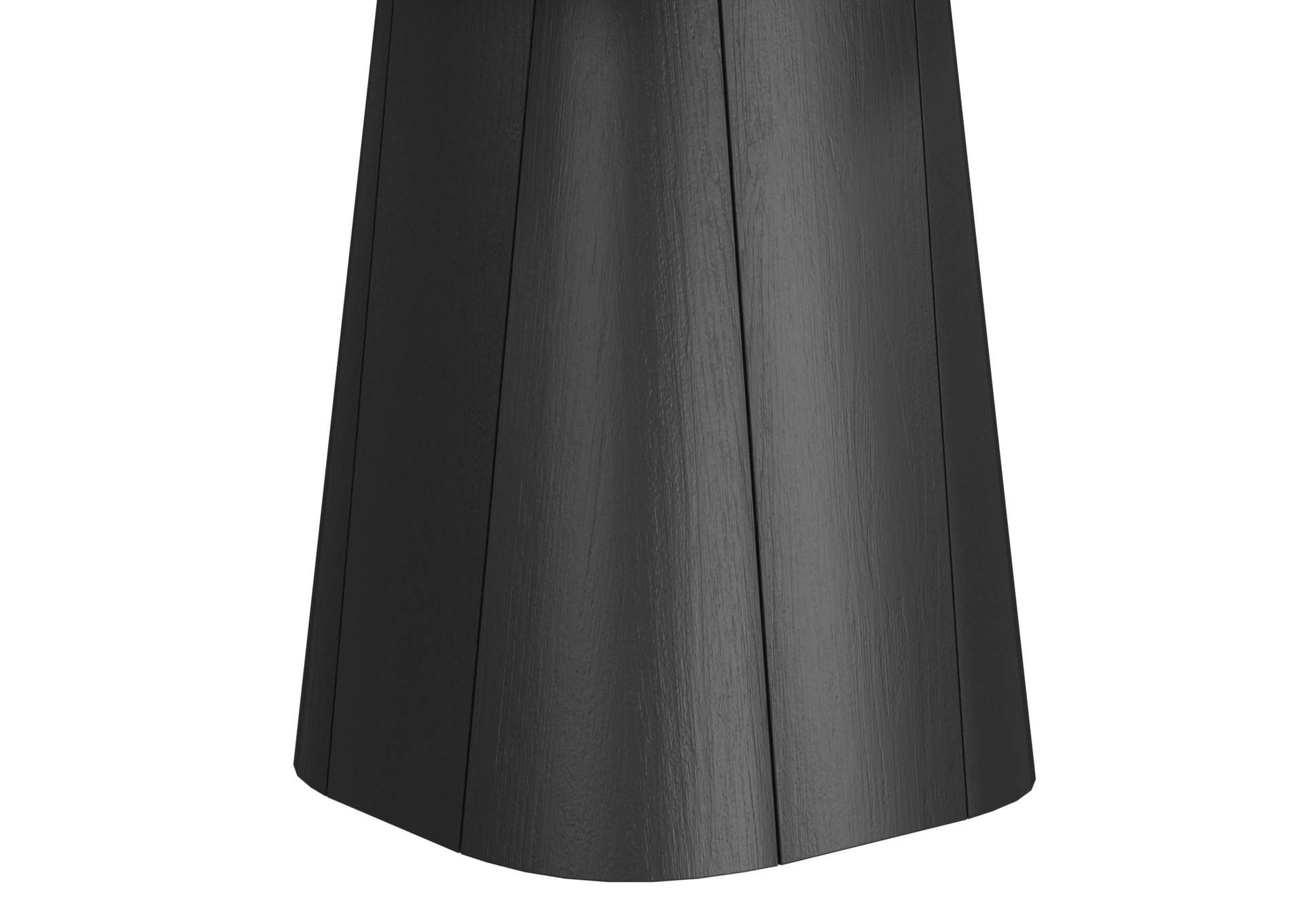 Edison End Table In White And Black image 4