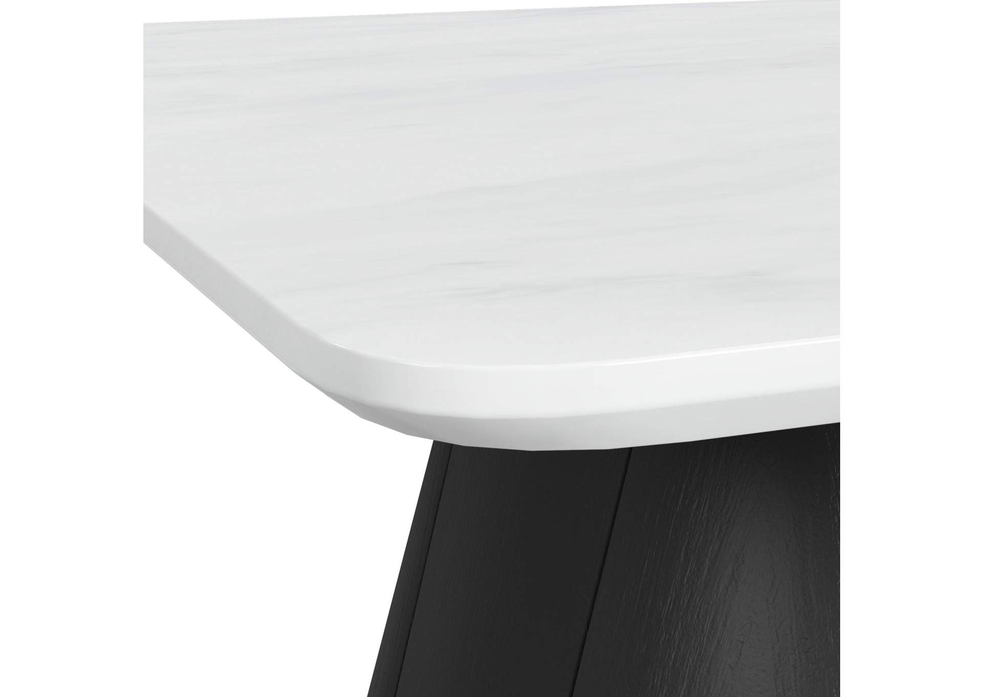 Edison Coffee Table In White And Black image 3