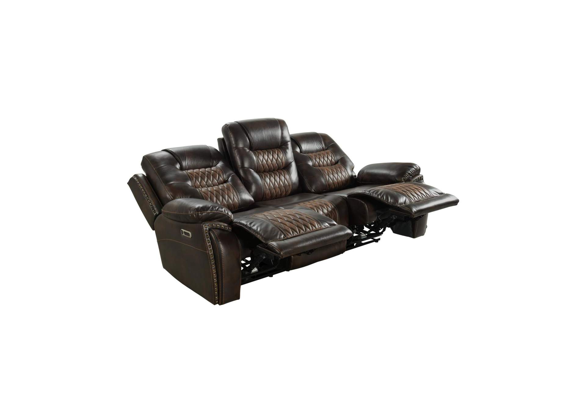 El Camino Power Motion Sofa With Power Headrest In Marietta Brown image 4