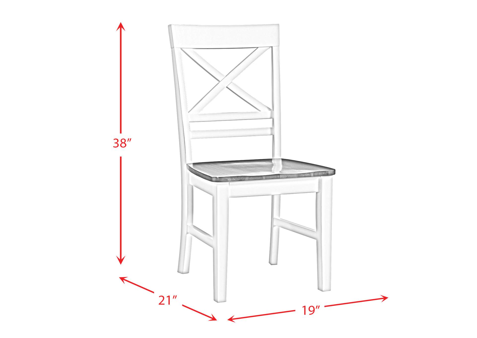 El Paso 5 Piece Dining Set Grey - Espresso