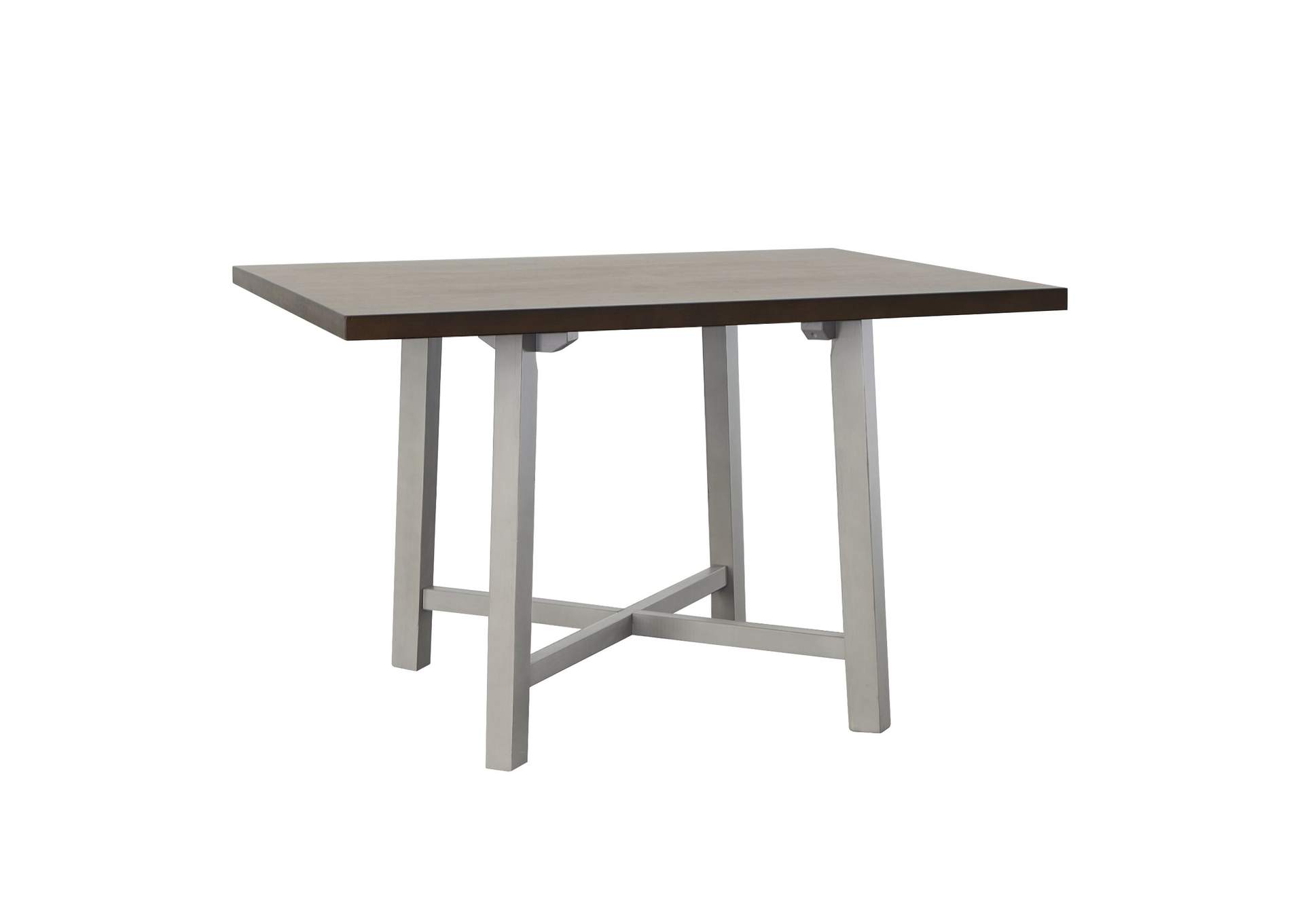 El Paso 5 Piece Dining Set Grey - Espresso