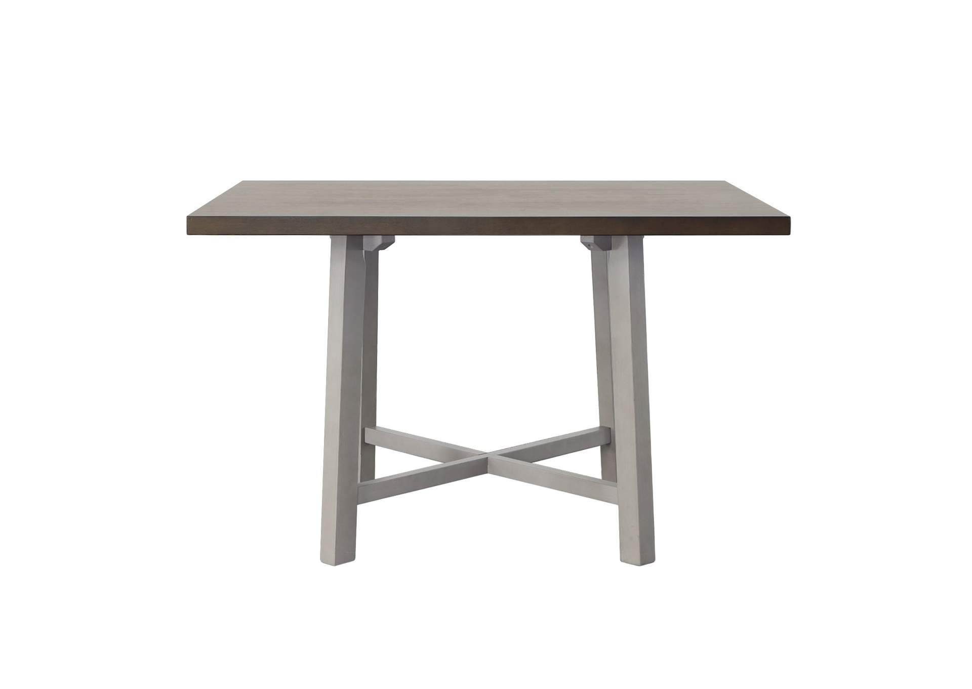 El Paso 5 Piece Dining Set Grey - Espresso