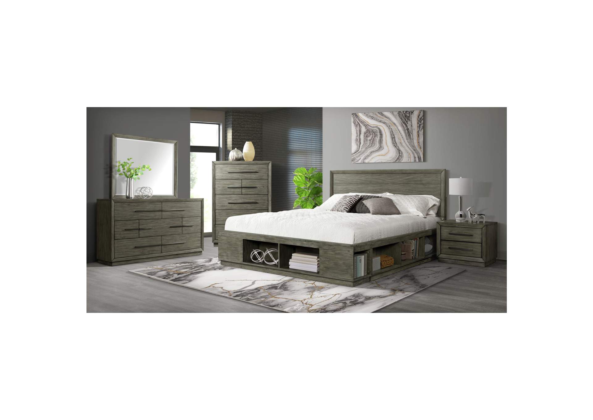 Elation Dresser Grey